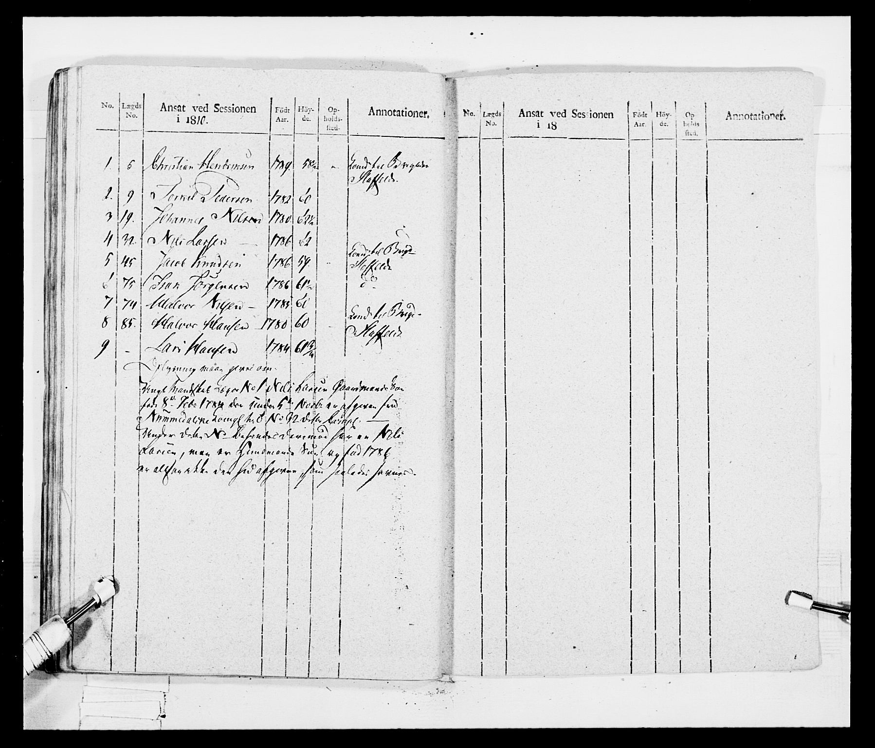 Generalitets- og kommissariatskollegiet, Det kongelige norske kommissariatskollegium, AV/RA-EA-5420/E/Eh/L0047: 2. Akershusiske nasjonale infanteriregiment, 1791-1810, s. 627
