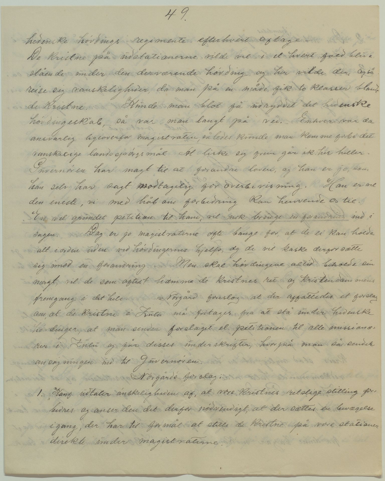 Det Norske Misjonsselskap - hovedadministrasjonen, VID/MA-A-1045/D/Da/Daa/L0040/0007: Konferansereferat og årsberetninger / Konferansereferat fra Sør-Afrika., 1894, s. 49