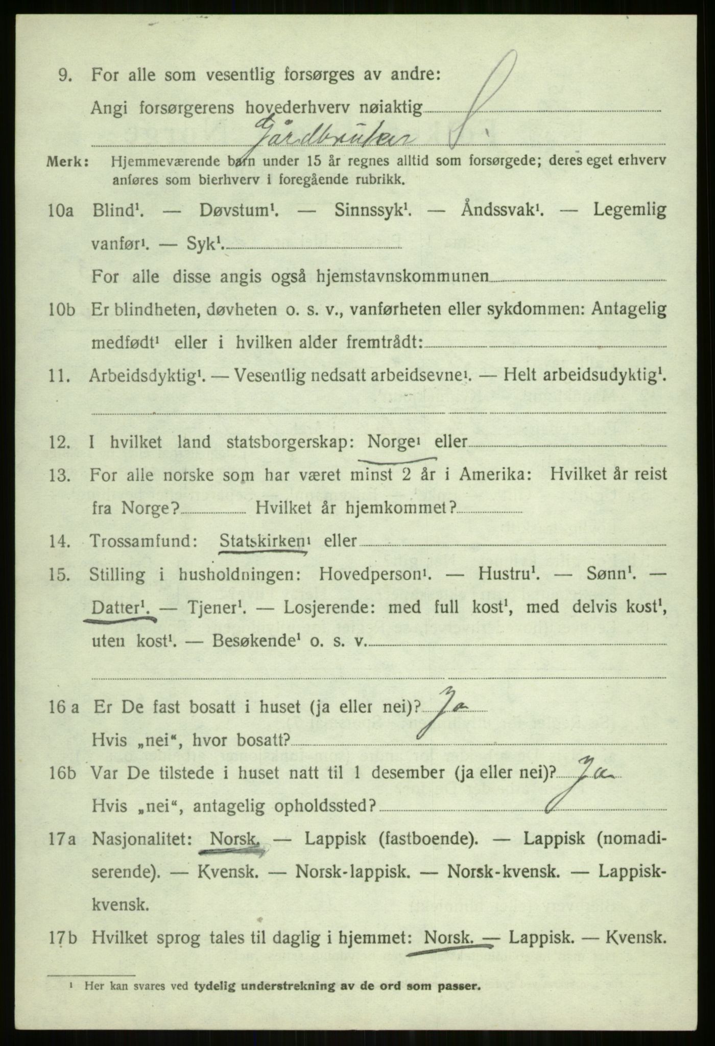 SATØ, Folketelling 1920 for 1934 Tromsøysund herred, 1920, s. 2773