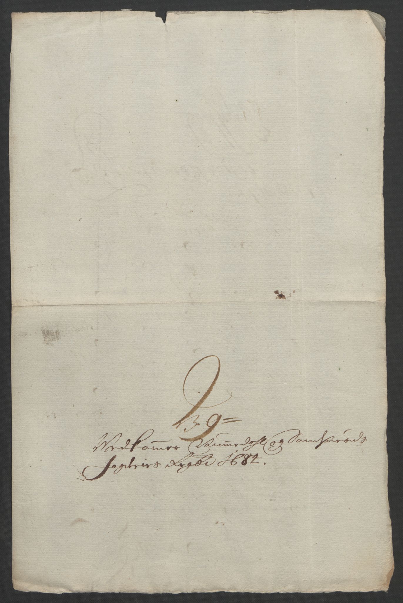 Rentekammeret inntil 1814, Reviderte regnskaper, Fogderegnskap, AV/RA-EA-4092/R24/L1572: Fogderegnskap Numedal og Sandsvær, 1679-1686, s. 232