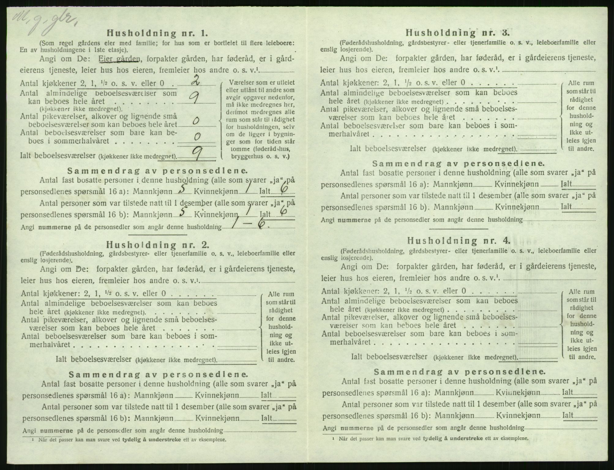 SAK, Folketelling 1920 for 0920 Øyestad herred, 1920, s. 655