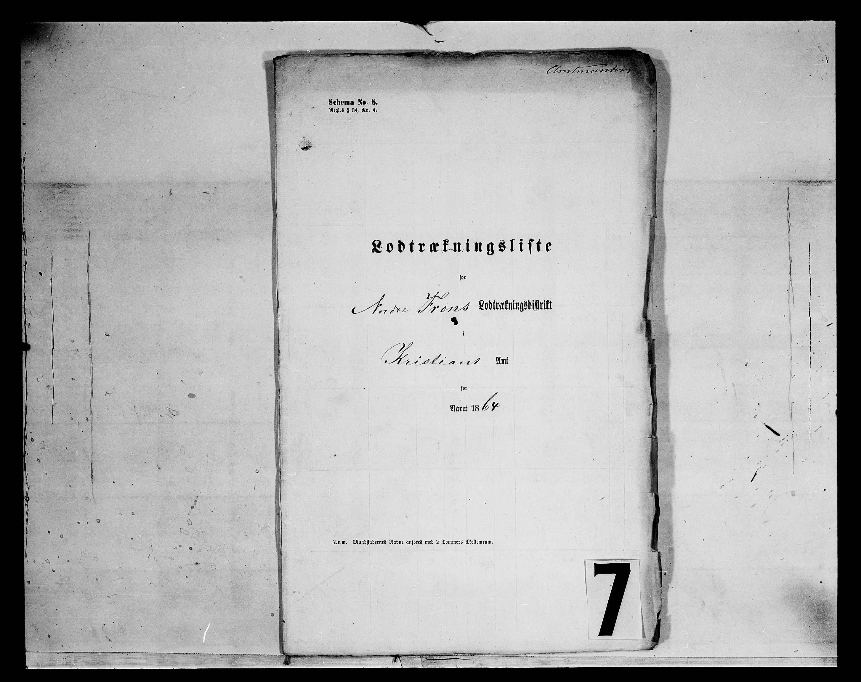 Fylkesmannen i Oppland, SAH/FYO-002/1/K/Kg/L1174: Fron, Nordre og Søndre Fron, Vågå, 1860-1879, s. 71