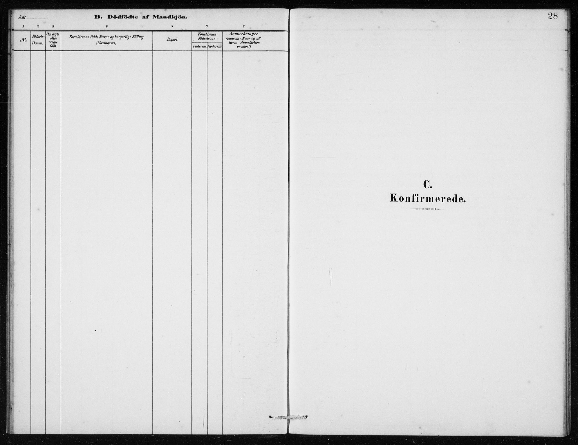 Manger sokneprestembete, SAB/A-76801/H/Haa: Ministerialbok nr. E  1, 1881-1890, s. 28