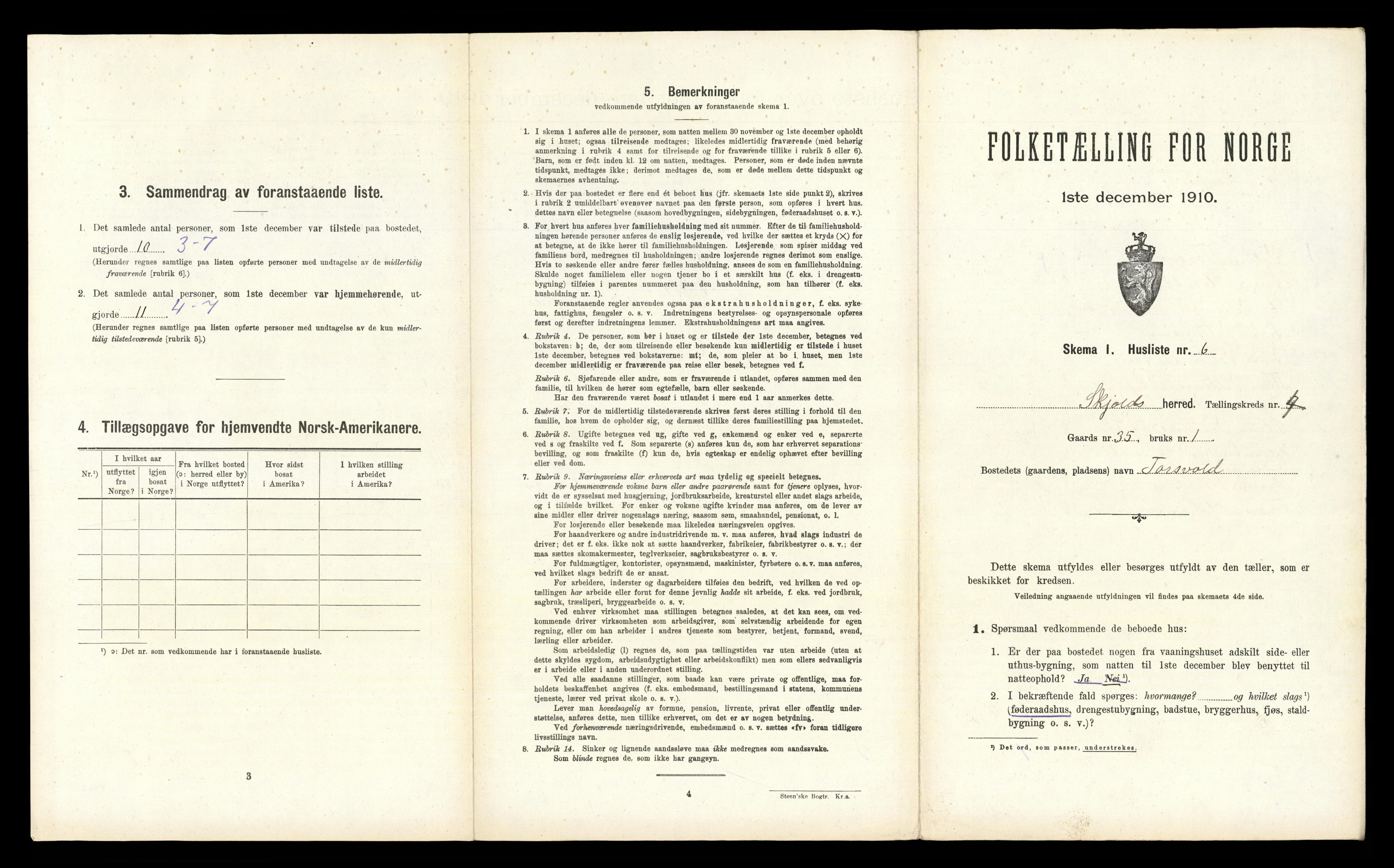 RA, Folketelling 1910 for 1154 Skjold herred, 1910, s. 324