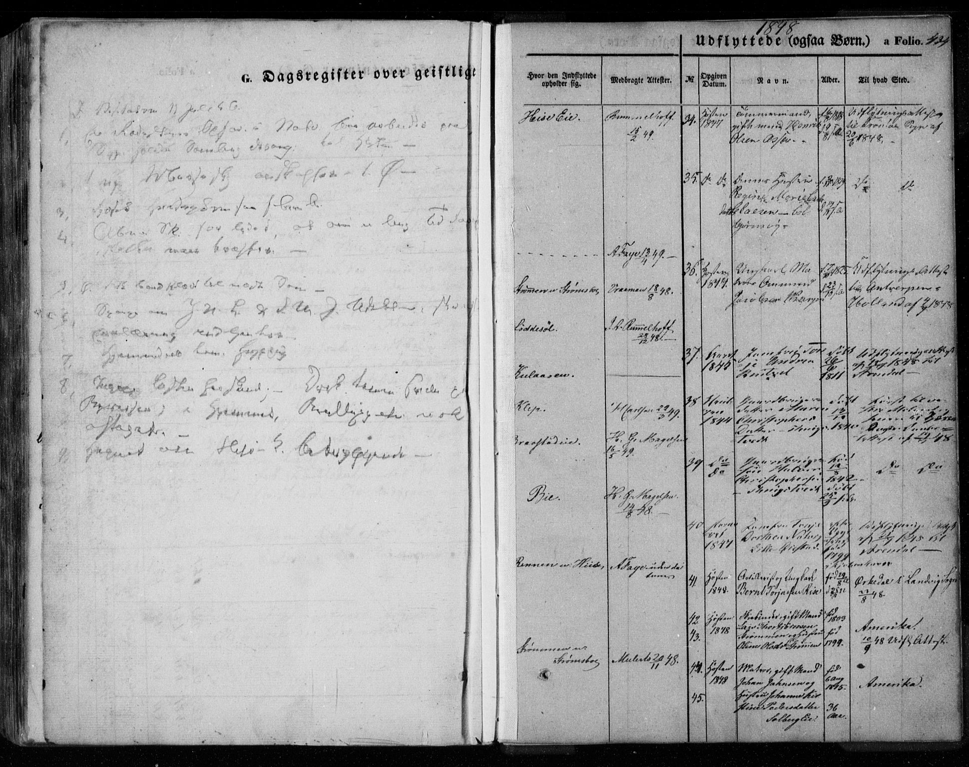 Øyestad sokneprestkontor, SAK/1111-0049/F/Fa/L0014: Ministerialbok nr. A 14, 1843-1856, s. 494