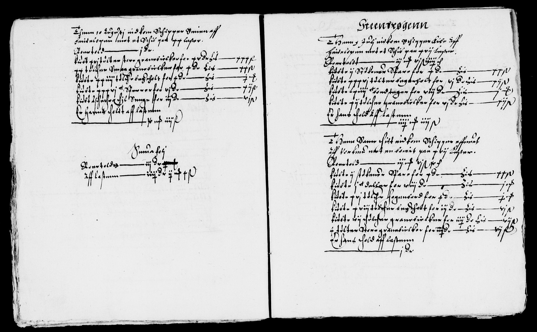 Rentekammeret inntil 1814, Reviderte regnskaper, Lensregnskaper, AV/RA-EA-5023/R/Rb/Rbo/L0001: Tønsberg len, 1584-1612