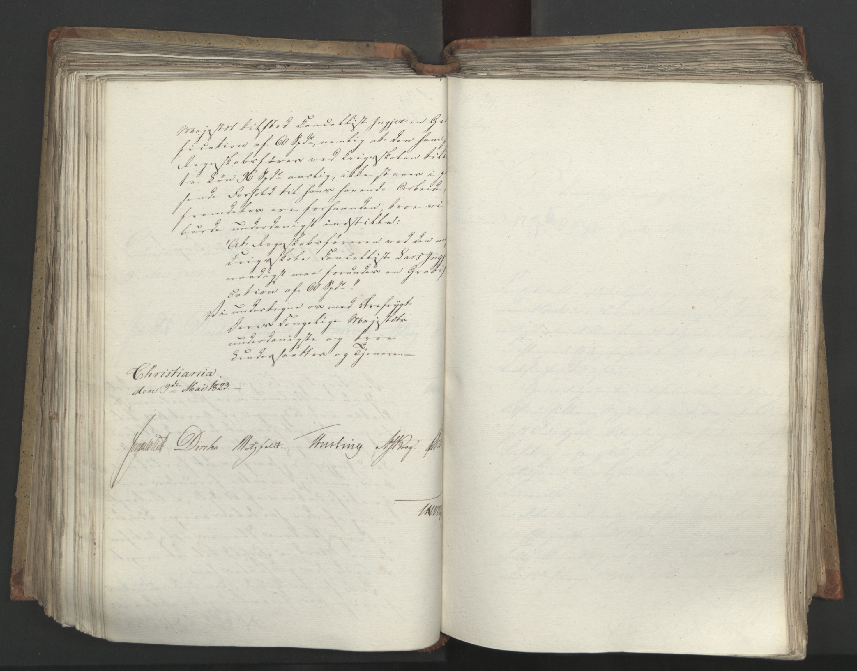 Statsrådsavdelingen i Stockholm, AV/RA-S-1003/D/Da/L0034: Regjeringsinnstillinger nr. 275-540, 1823, s. 325