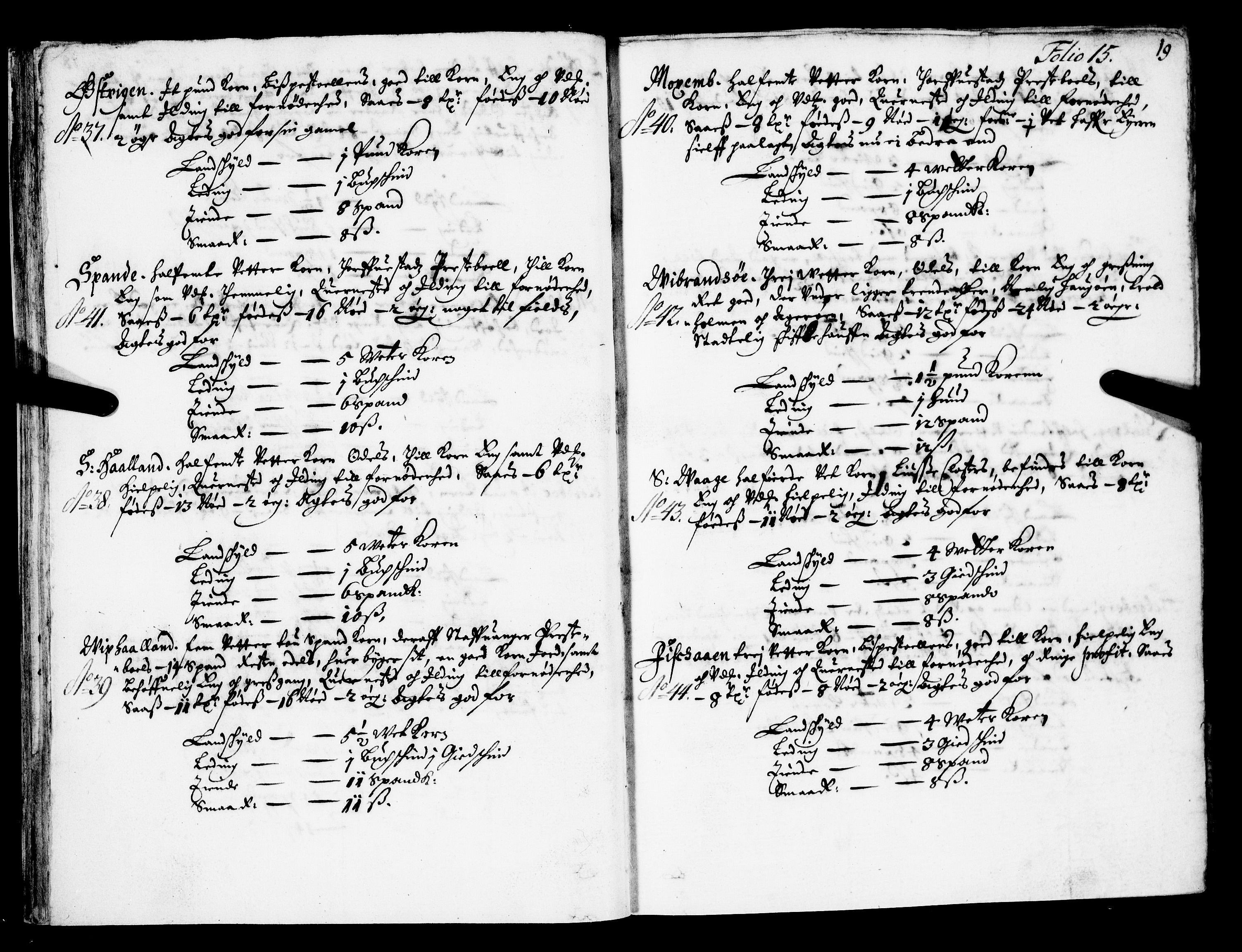 Rentekammeret inntil 1814, Realistisk ordnet avdeling, AV/RA-EA-4070/N/Nb/Nba/L0033: Ryfylke fogderi, 1668, s. 14b-15a