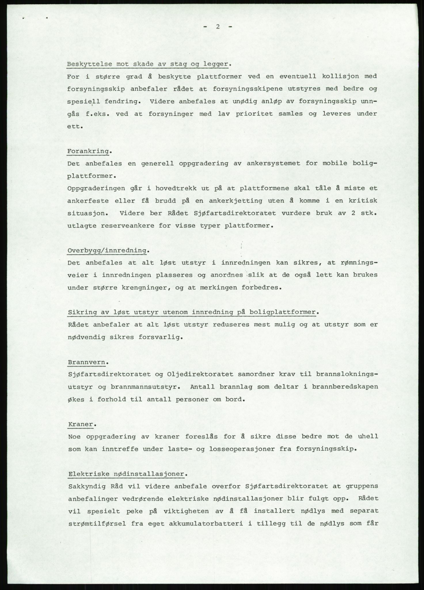 Justisdepartementet, Granskningskommisjonen ved Alexander Kielland-ulykken 27.3.1980, AV/RA-S-1165/D/L0013: H Sjøfartsdirektoratet og Skipskontrollen (H25-H43, H45, H47-H48, H50, H52)/I Det norske Veritas (I34, I41, I47), 1980-1981, s. 24