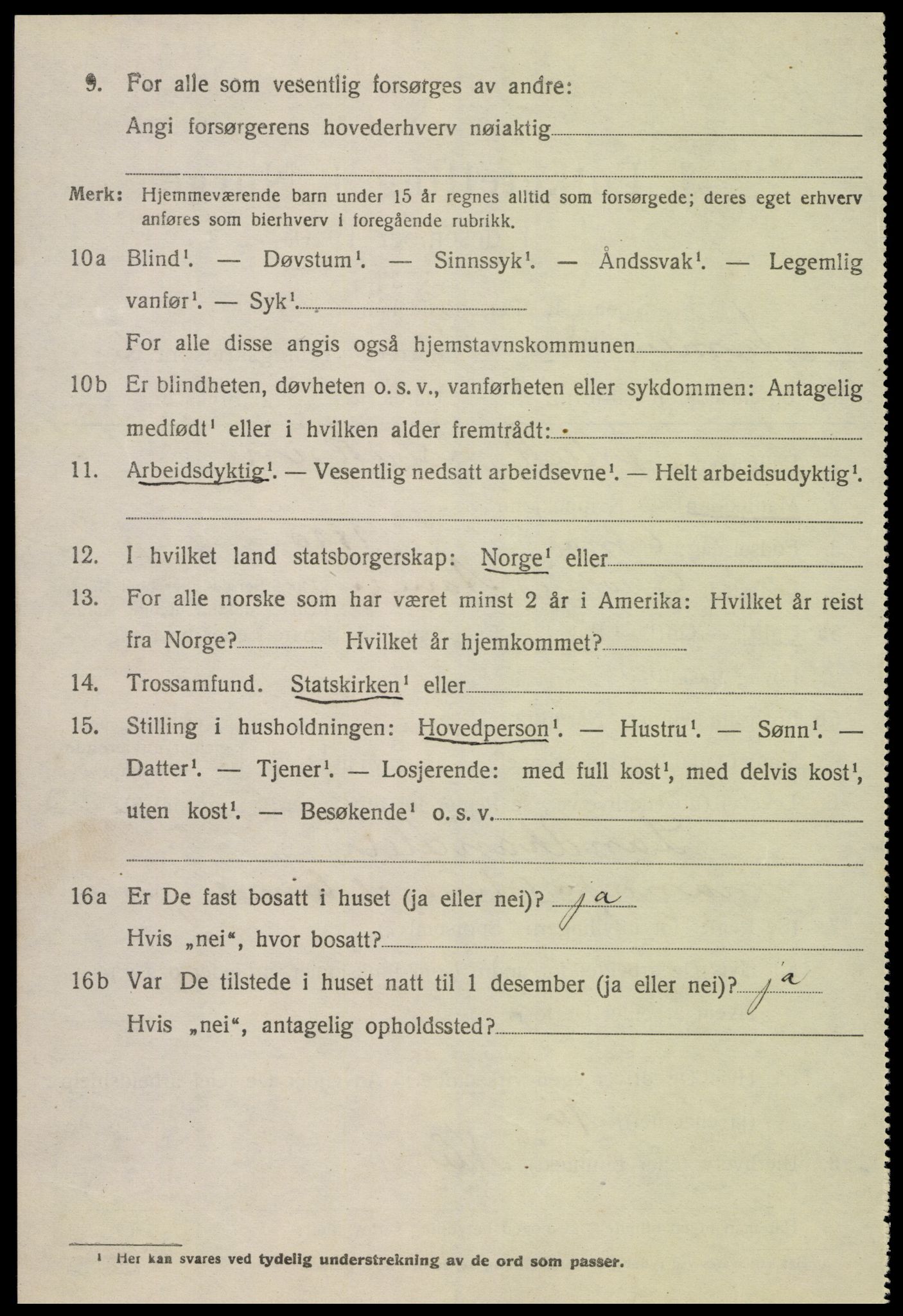 SAK, Folketelling 1920 for 0929 Åmli herred, 1920, s. 2712