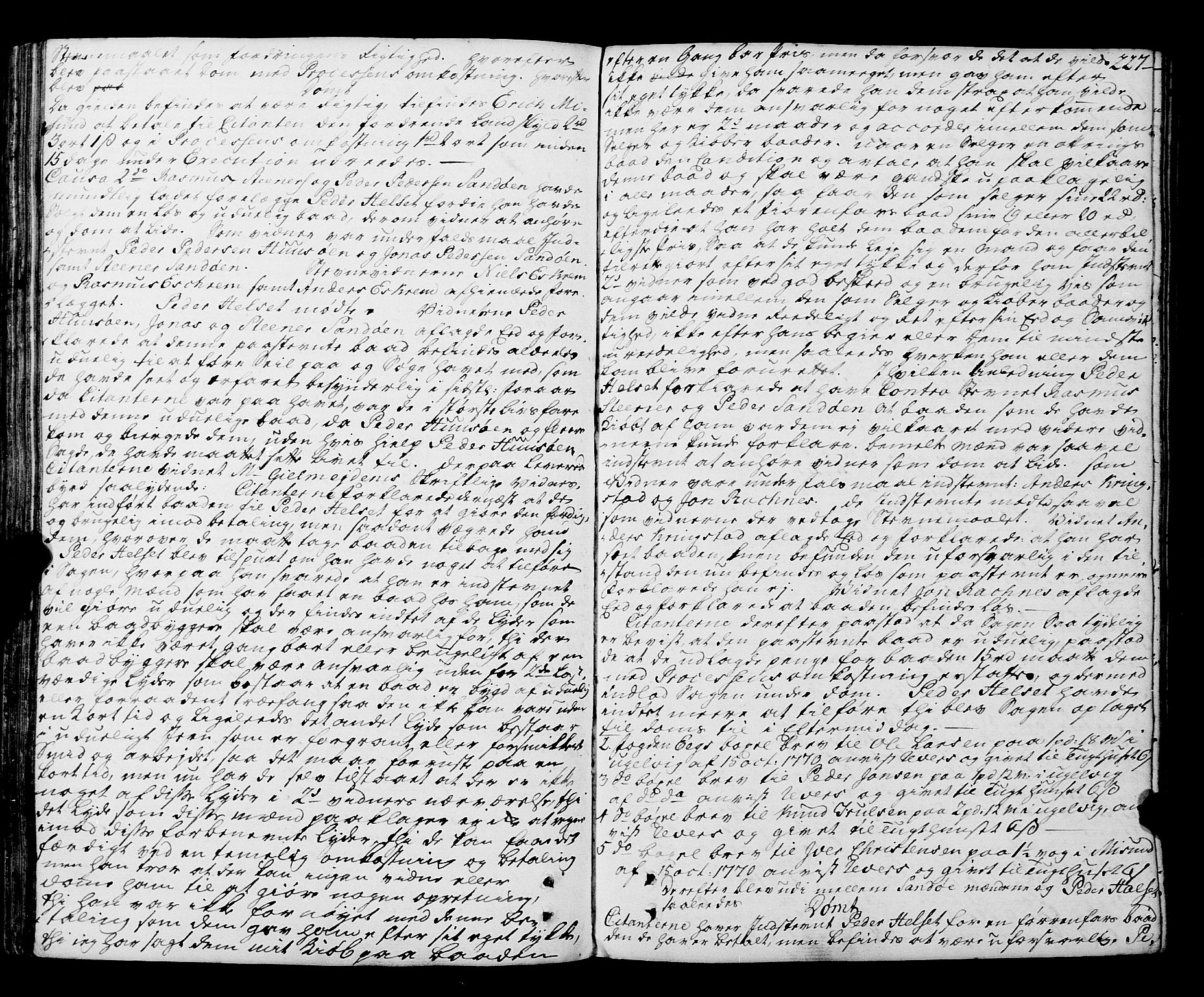 Romsdal sorenskriveri, SAT/A-4149/1/1/1A/L0015: Tingbok, 1765-1775, s. 226b-227a