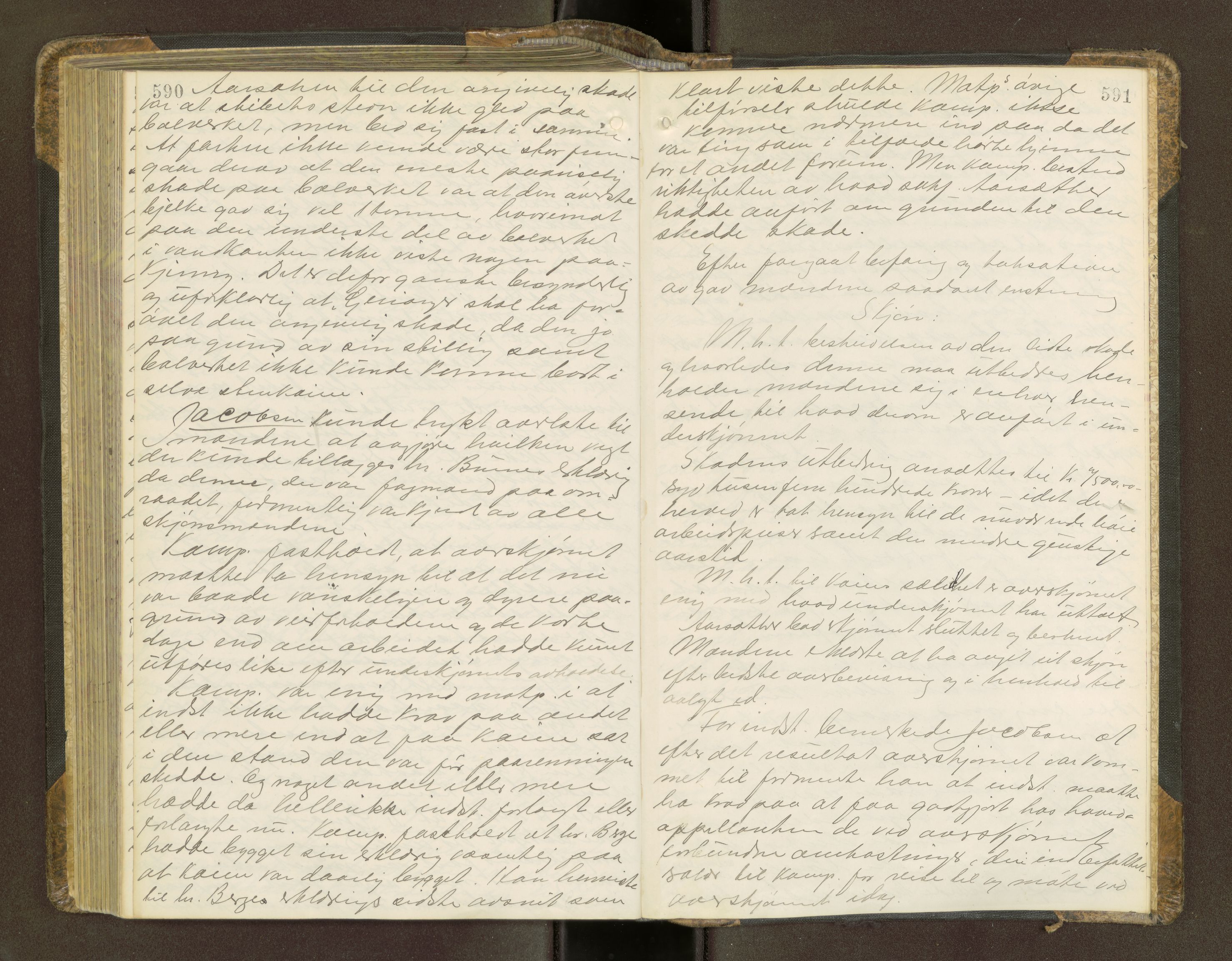 Søre Sunnmøre sorenskriveri, AV/SAT-A-4122/1/1/1B/L0013: Ekstrarettsprotokollar, 1914-1920, s. 590-591