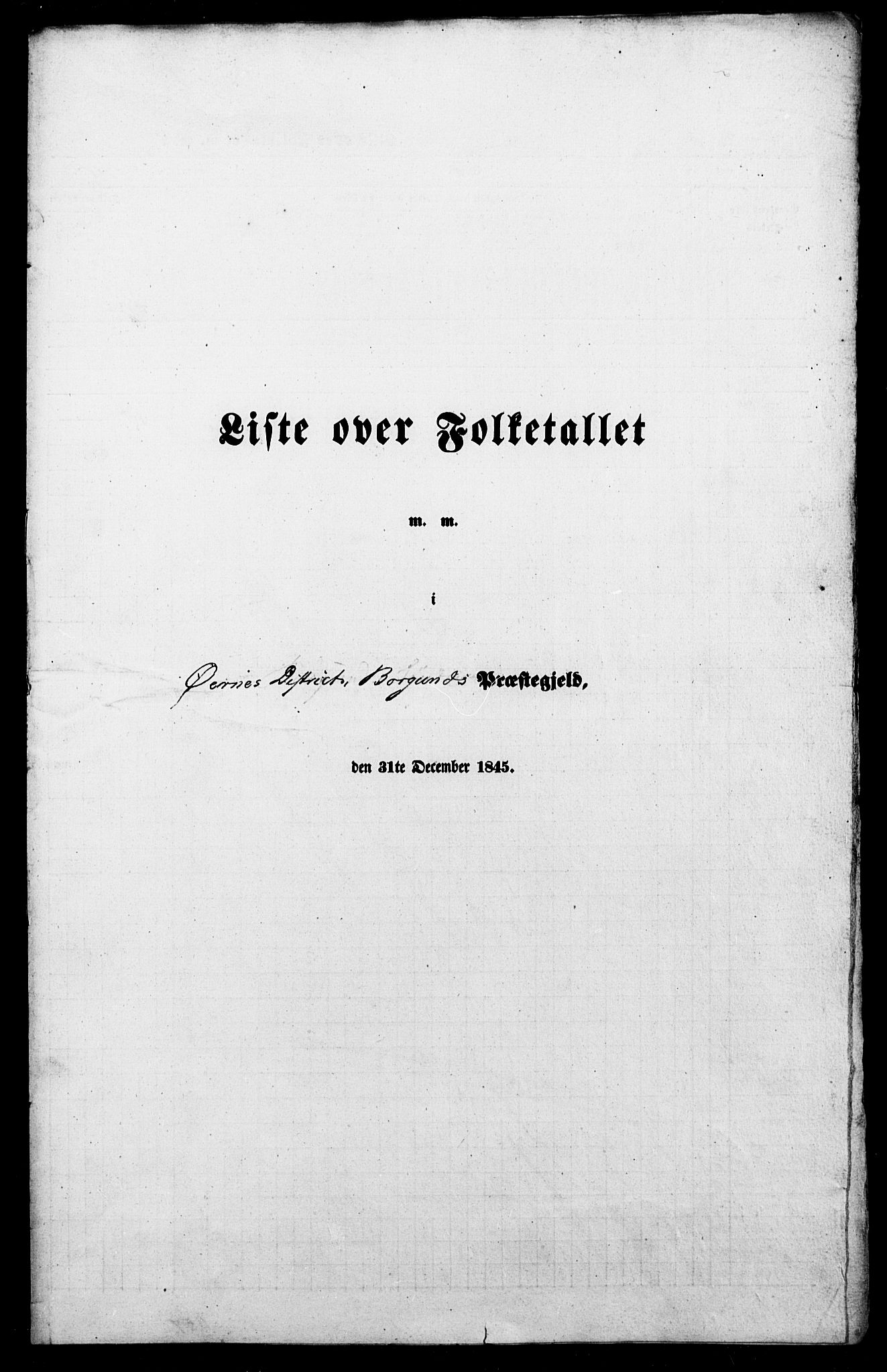 SAT, Folketelling 1845 for 1531P Borgund prestegjeld, 1845, s. 25