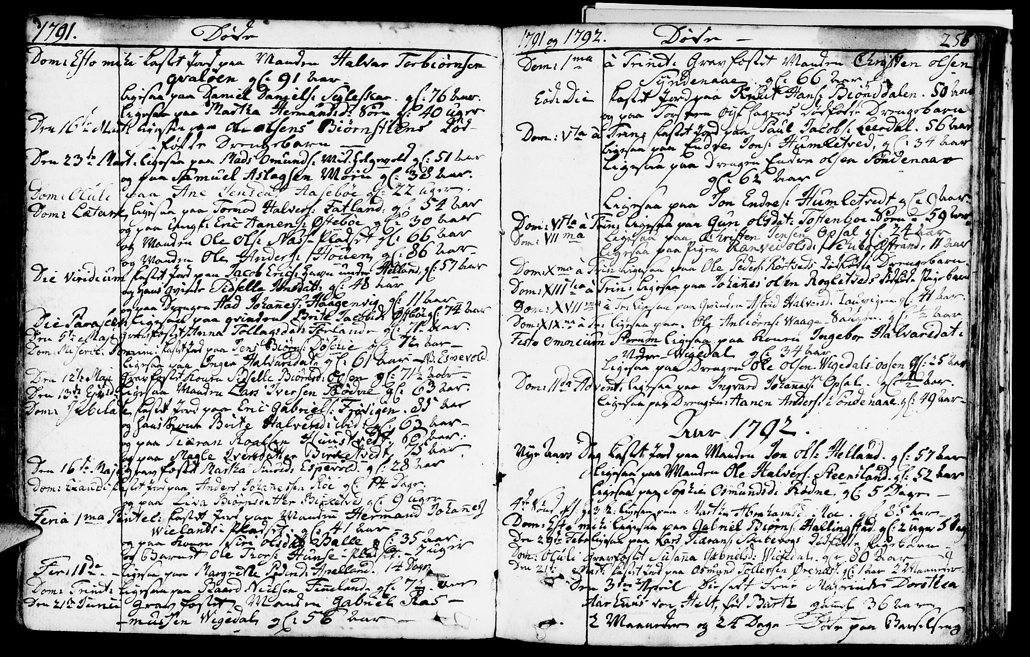 Vikedal sokneprestkontor, AV/SAST-A-101840/01/IV: Ministerialbok nr. A 2, 1779-1817, s. 258
