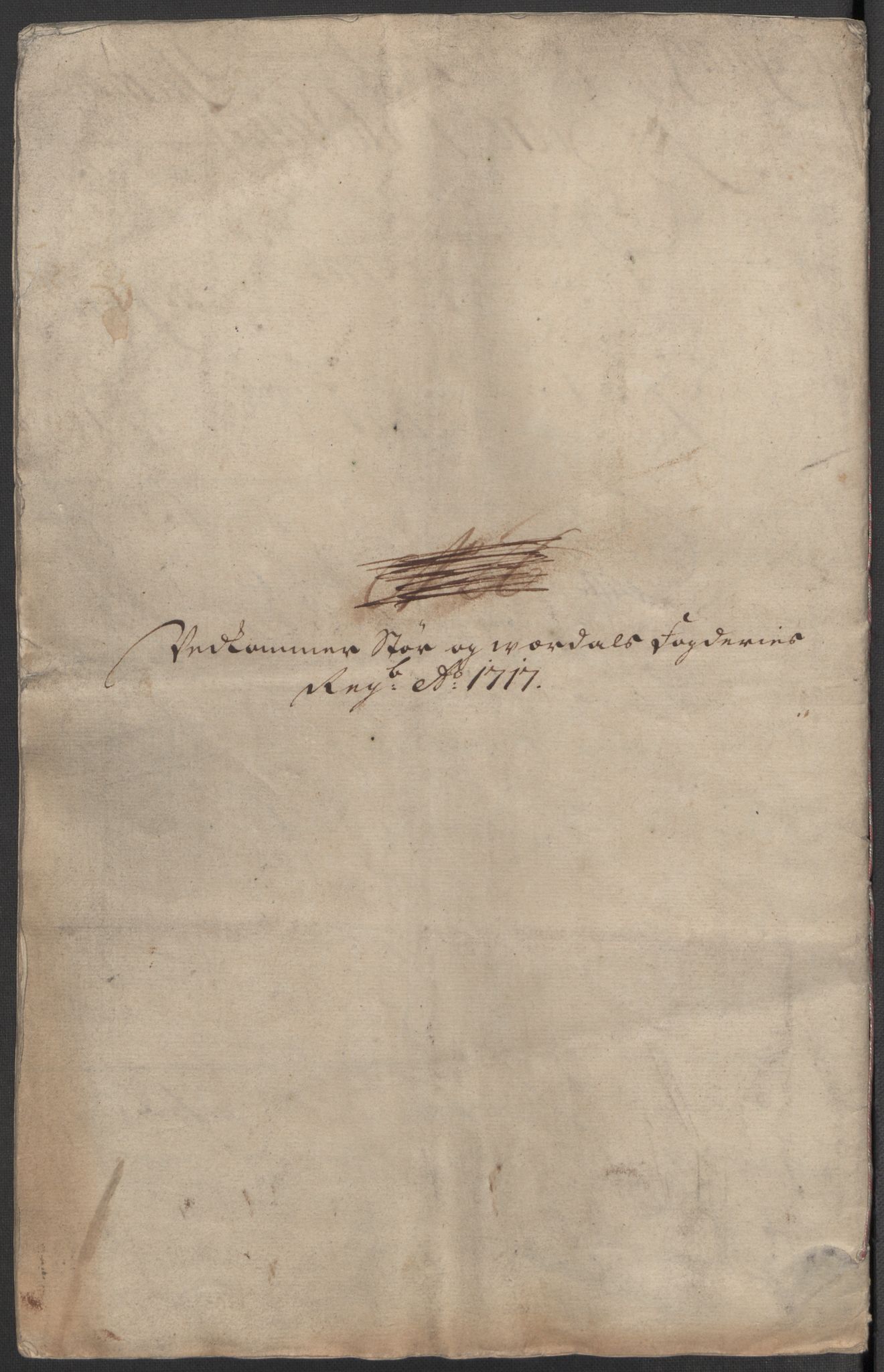 Rentekammeret inntil 1814, Reviderte regnskaper, Fogderegnskap, RA/EA-4092/R62/L4207: Fogderegnskap Stjørdal og Verdal, 1717, s. 28