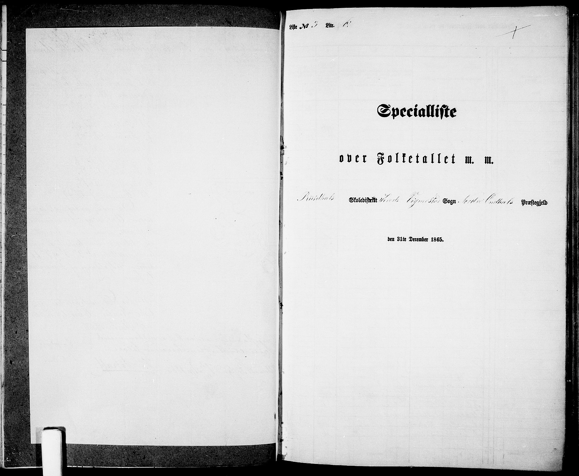 RA, Folketelling 1865 for 1028P Nord-Audnedal prestegjeld, 1865, s. 50
