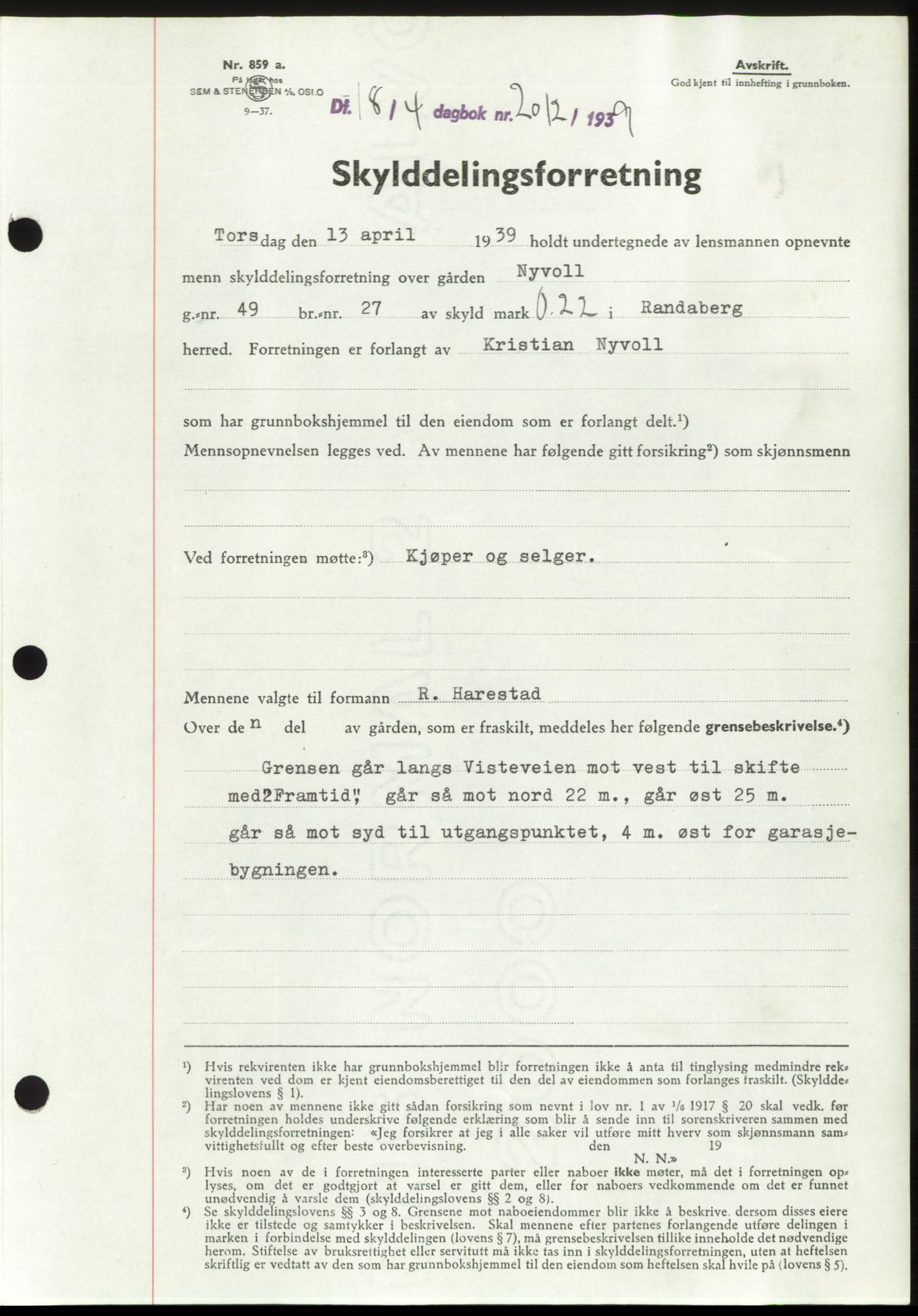 Jæren sorenskriveri, SAST/A-100310/03/G/Gba/L0074: Pantebok, 1939-1939, Dagboknr: 2012/1939