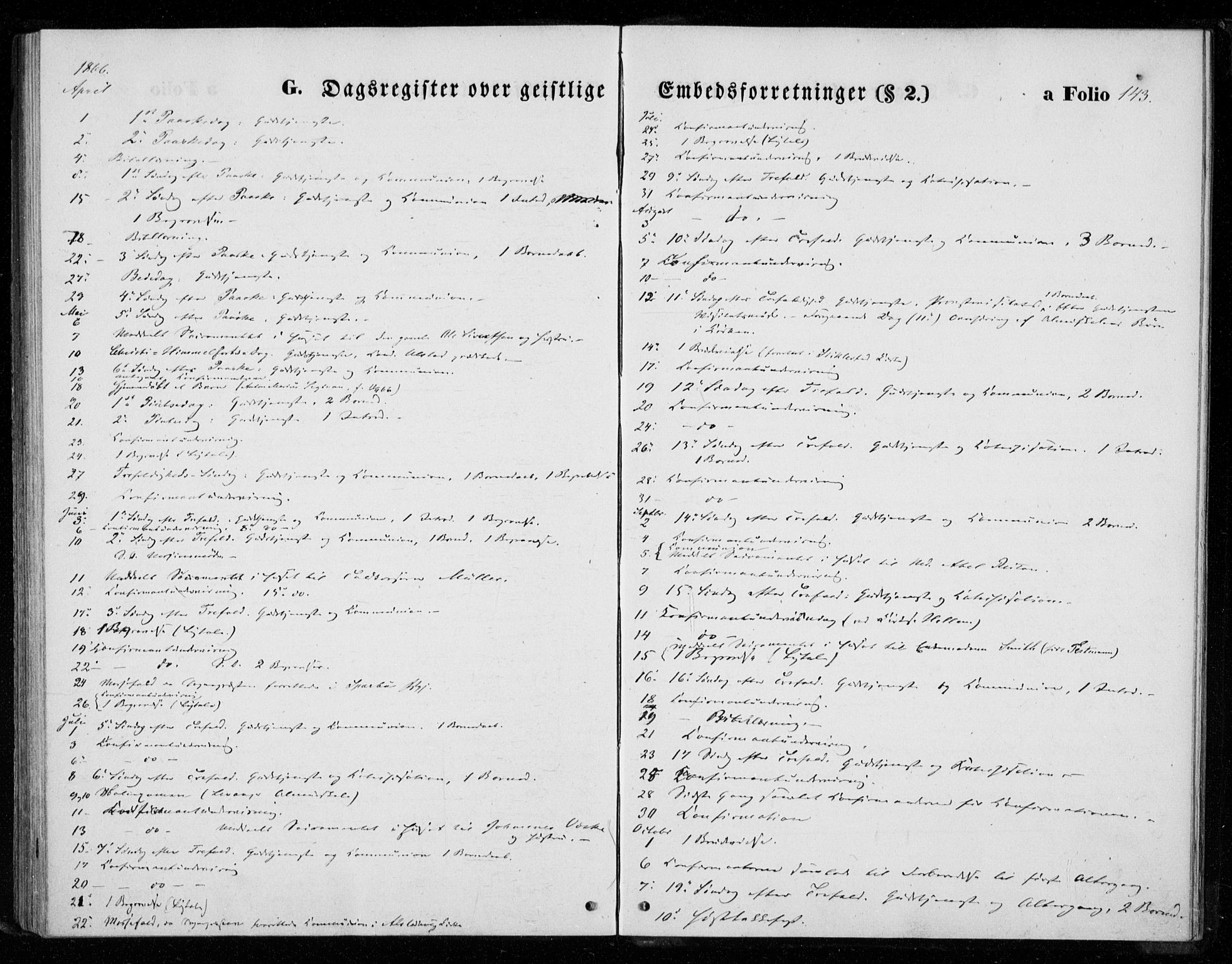 Ministerialprotokoller, klokkerbøker og fødselsregistre - Nord-Trøndelag, AV/SAT-A-1458/720/L0186: Ministerialbok nr. 720A03, 1864-1874, s. 143