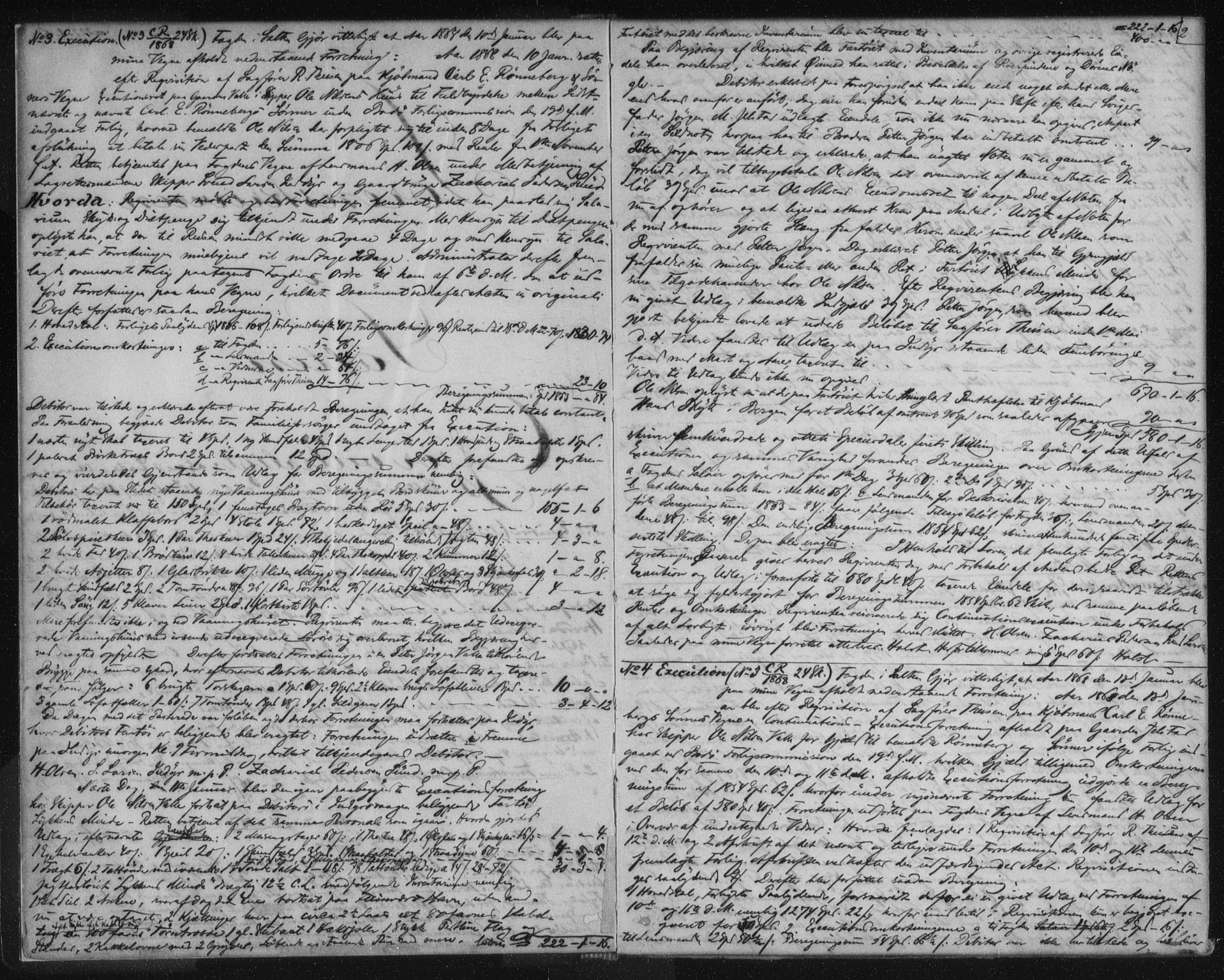Salten sorenskriveri, SAT/A-4578/1/2/2C/L0013: Pantebok nr. N, 1868-1870, s. 2