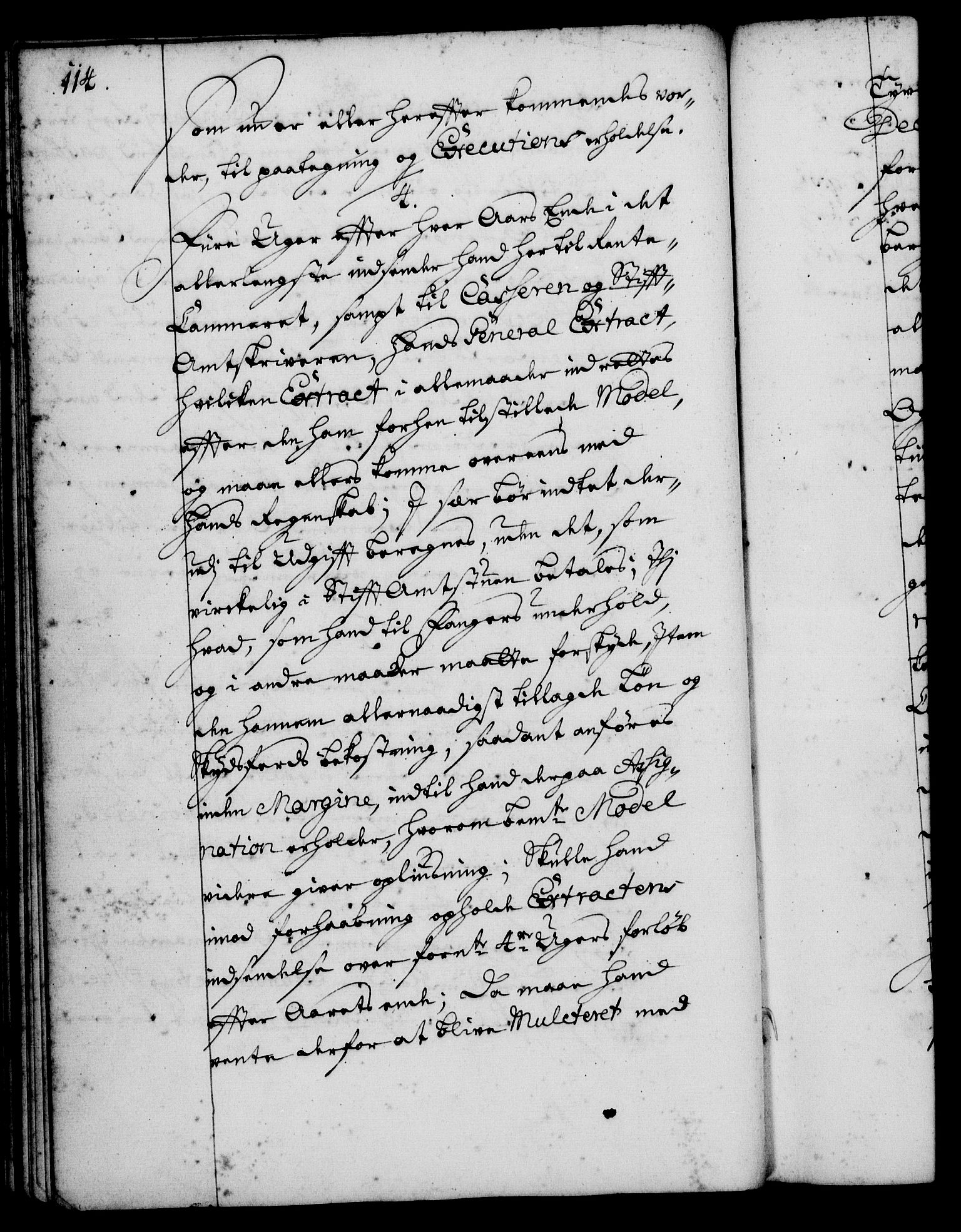 Rentekammeret, Kammerkanselliet, RA/EA-3111/G/Gg/Ggi/L0001: Norsk instruksjonsprotokoll med register (merket RK 53.34), 1720-1729, s. 114