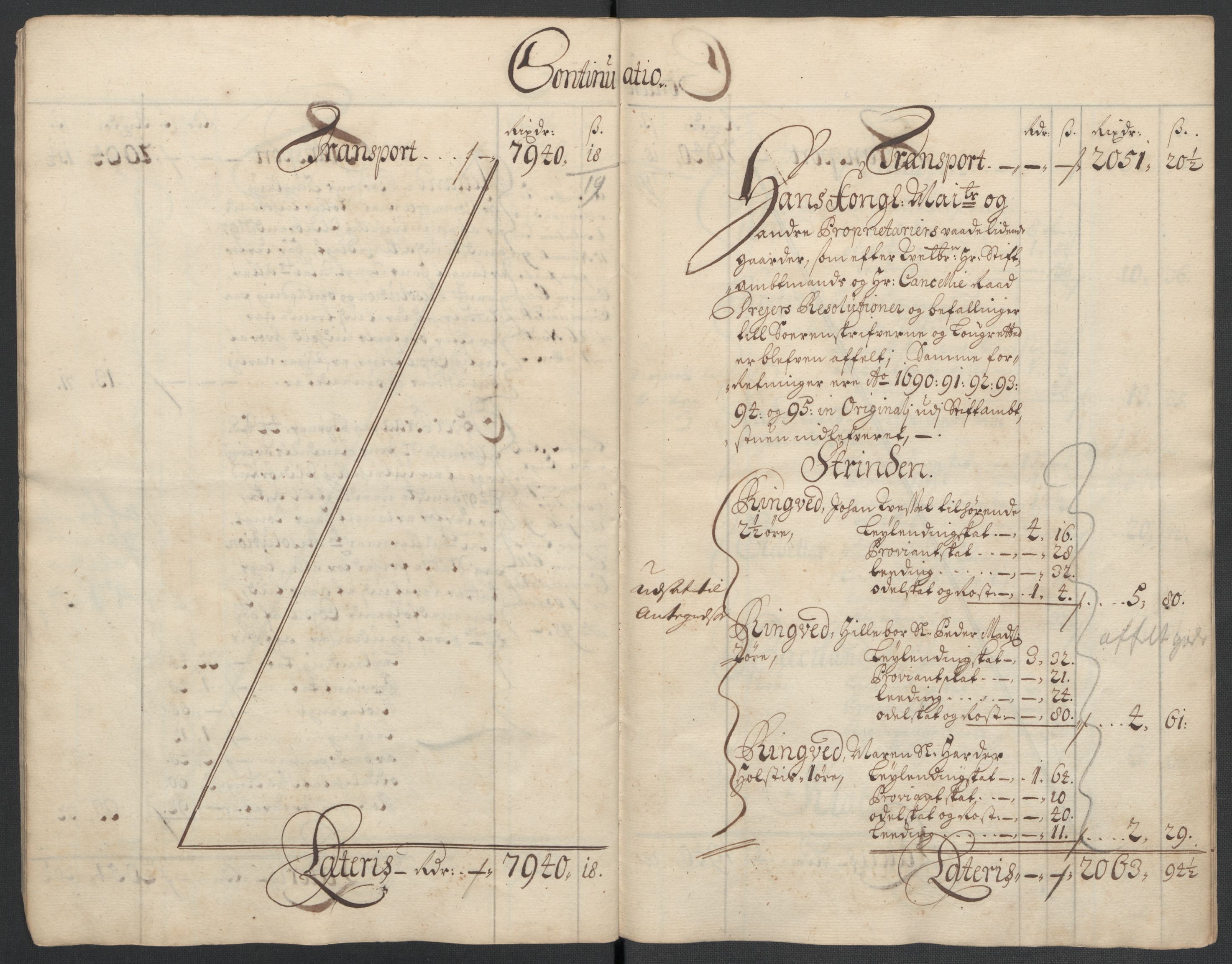 Rentekammeret inntil 1814, Reviderte regnskaper, Fogderegnskap, AV/RA-EA-4092/R61/L4107: Fogderegnskap Strinda og Selbu, 1698-1700, s. 17