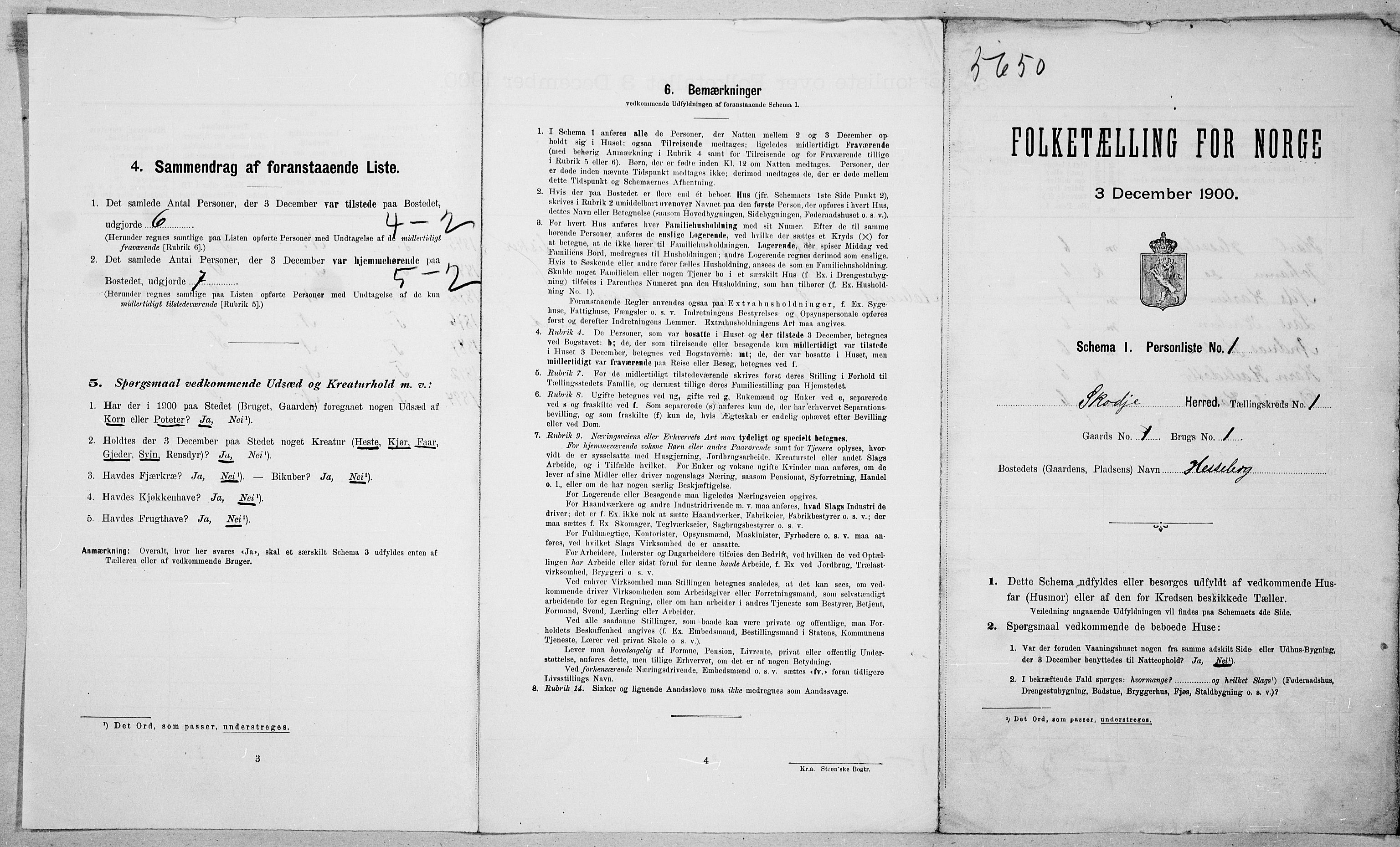 SAT, Folketelling 1900 for 1529 Skodje herred, 1900, s. 99