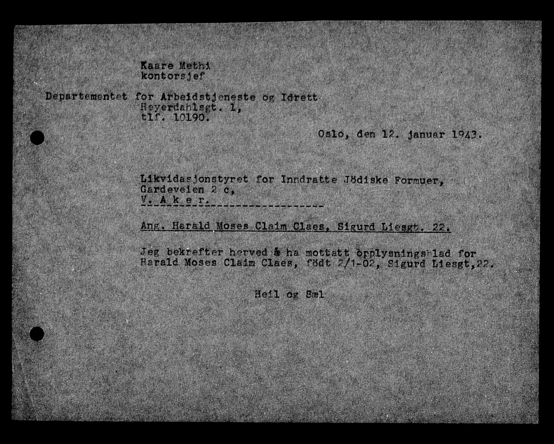 Justisdepartementet, Tilbakeføringskontoret for inndratte formuer, AV/RA-S-1564/H/Hc/Hcc/L0928: --, 1945-1947, s. 352