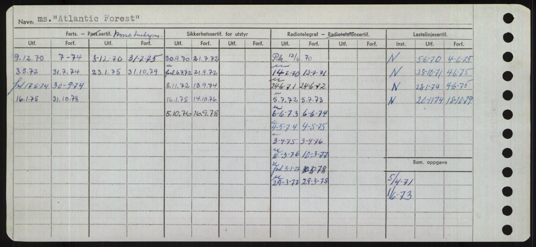 Sjøfartsdirektoratet med forløpere, Skipsmålingen, RA/S-1627/H/Hd/L0002: Fartøy, Apa-Axe, s. 376