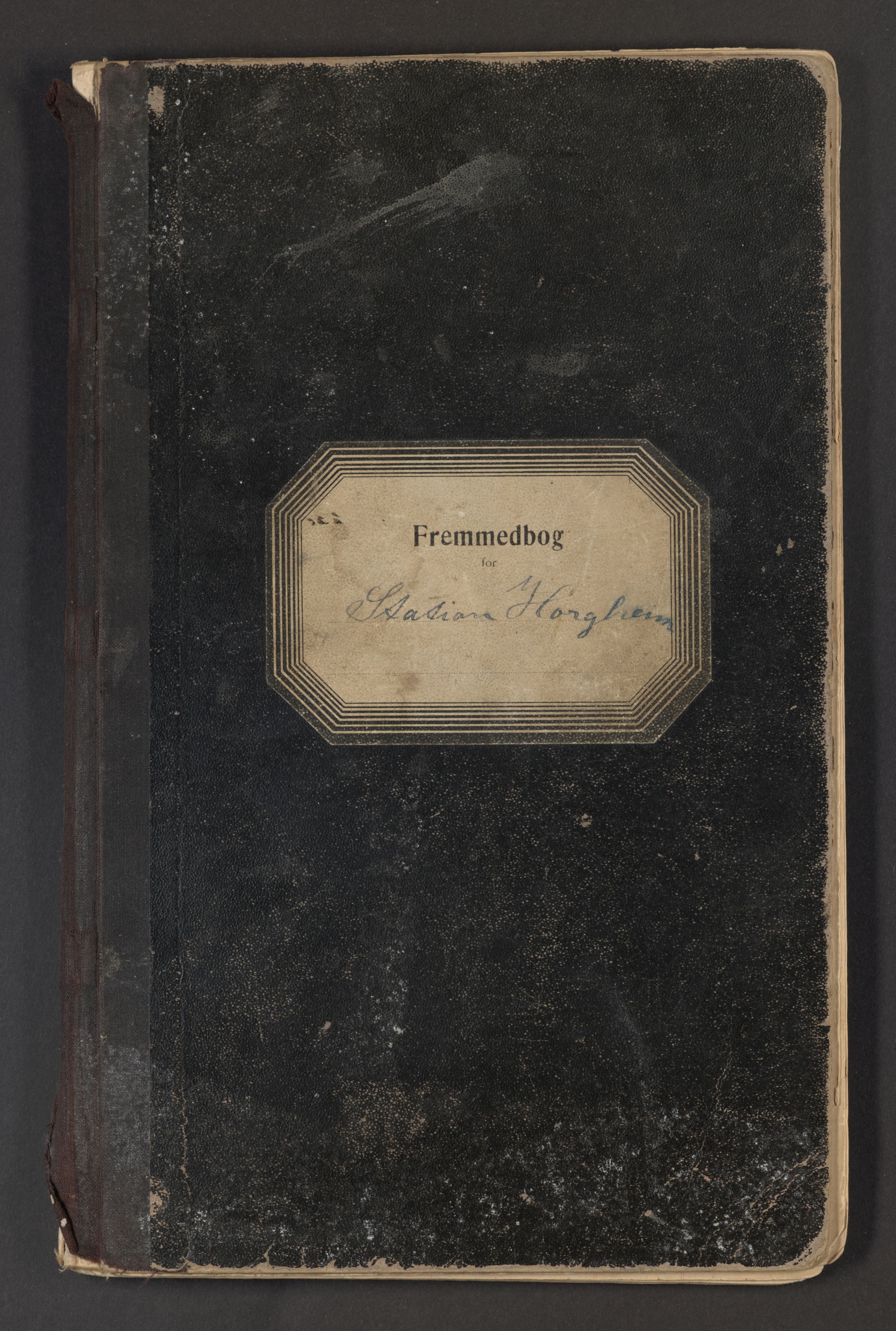 Horgheim gjestgiveri og skysstasjon, ROMS/R.Ark.1899/F/L0002: Fremmedbok for Horgheim Stasjon, 1901-1908