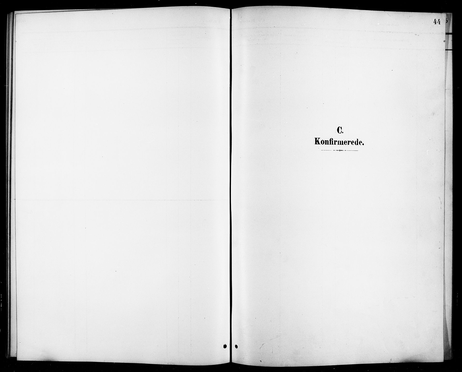 Ås prestekontor Kirkebøker, SAO/A-10894/G/Gc/L0001: Klokkerbok nr. III 1, 1901-1924, s. 44