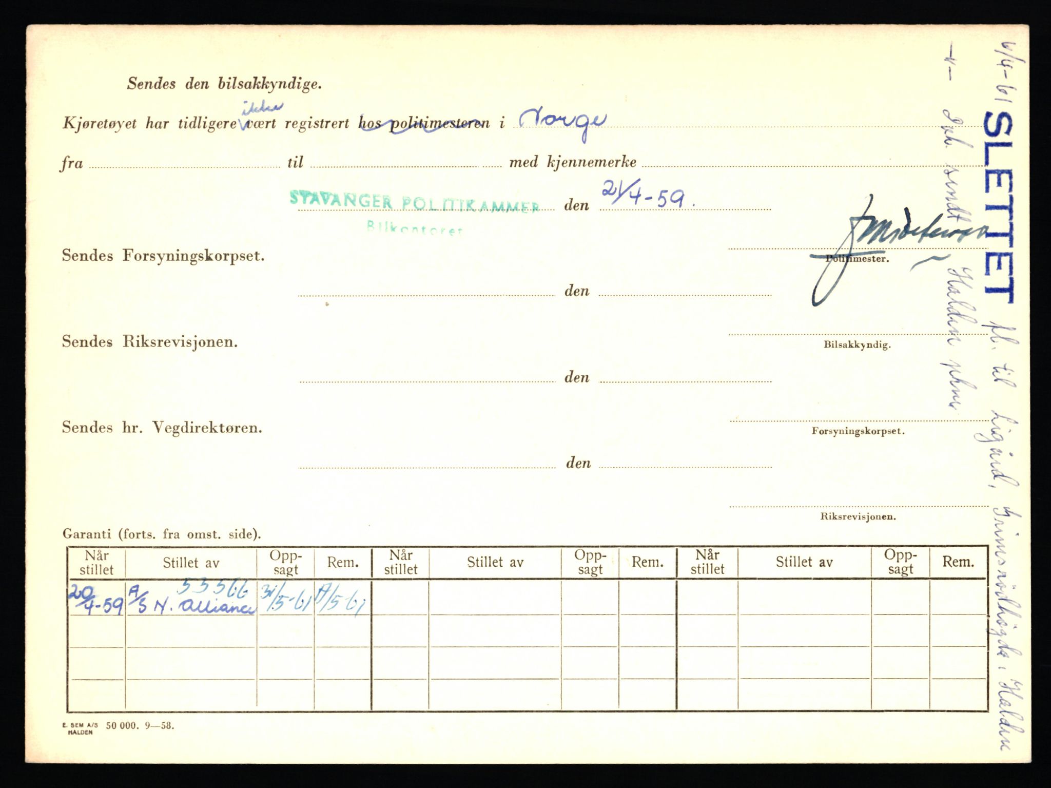 Stavanger trafikkstasjon, AV/SAST-A-101942/0/F/L0006: L-1700 - L-2149, 1930-1971, s. 70