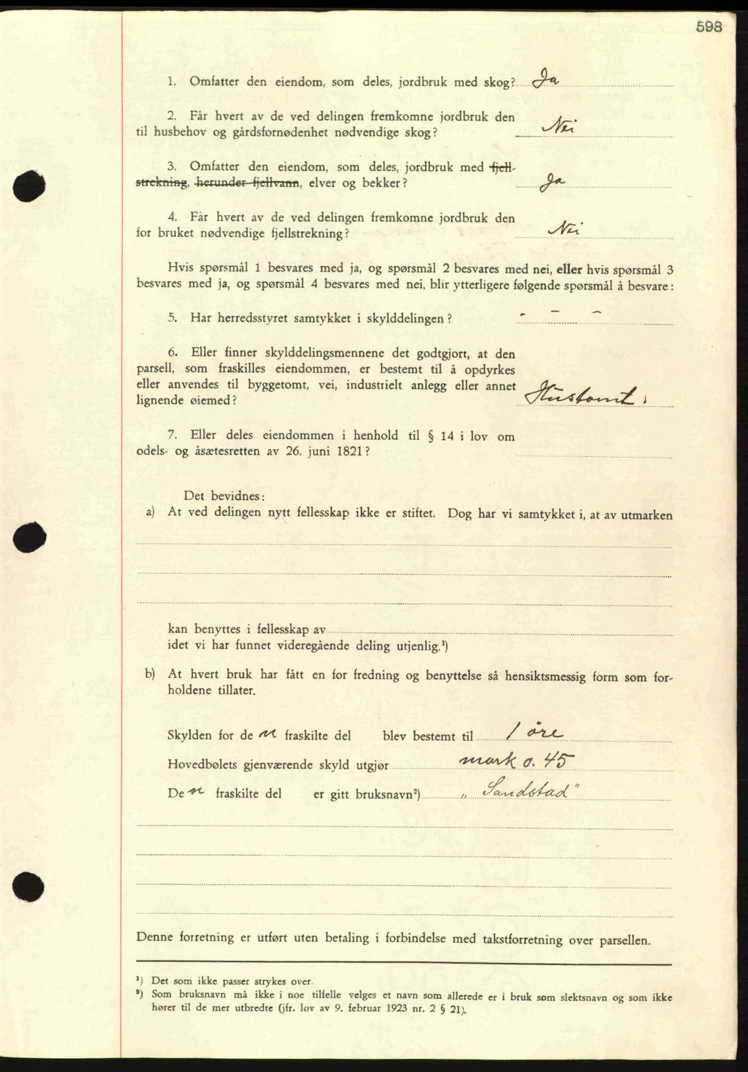 Nordmøre sorenskriveri, AV/SAT-A-4132/1/2/2Ca: Pantebok nr. A81, 1937-1937, Dagboknr: 1124/1937