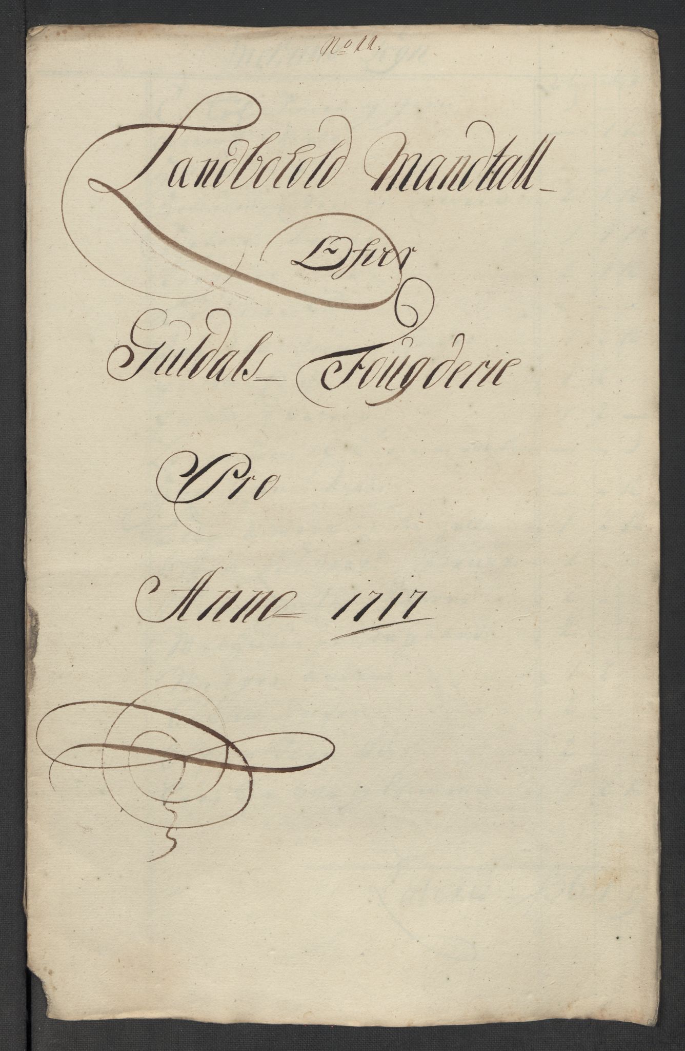 Rentekammeret inntil 1814, Reviderte regnskaper, Fogderegnskap, RA/EA-4092/R60/L3969: Fogderegnskap Orkdal og Gauldal, 1717, s. 400