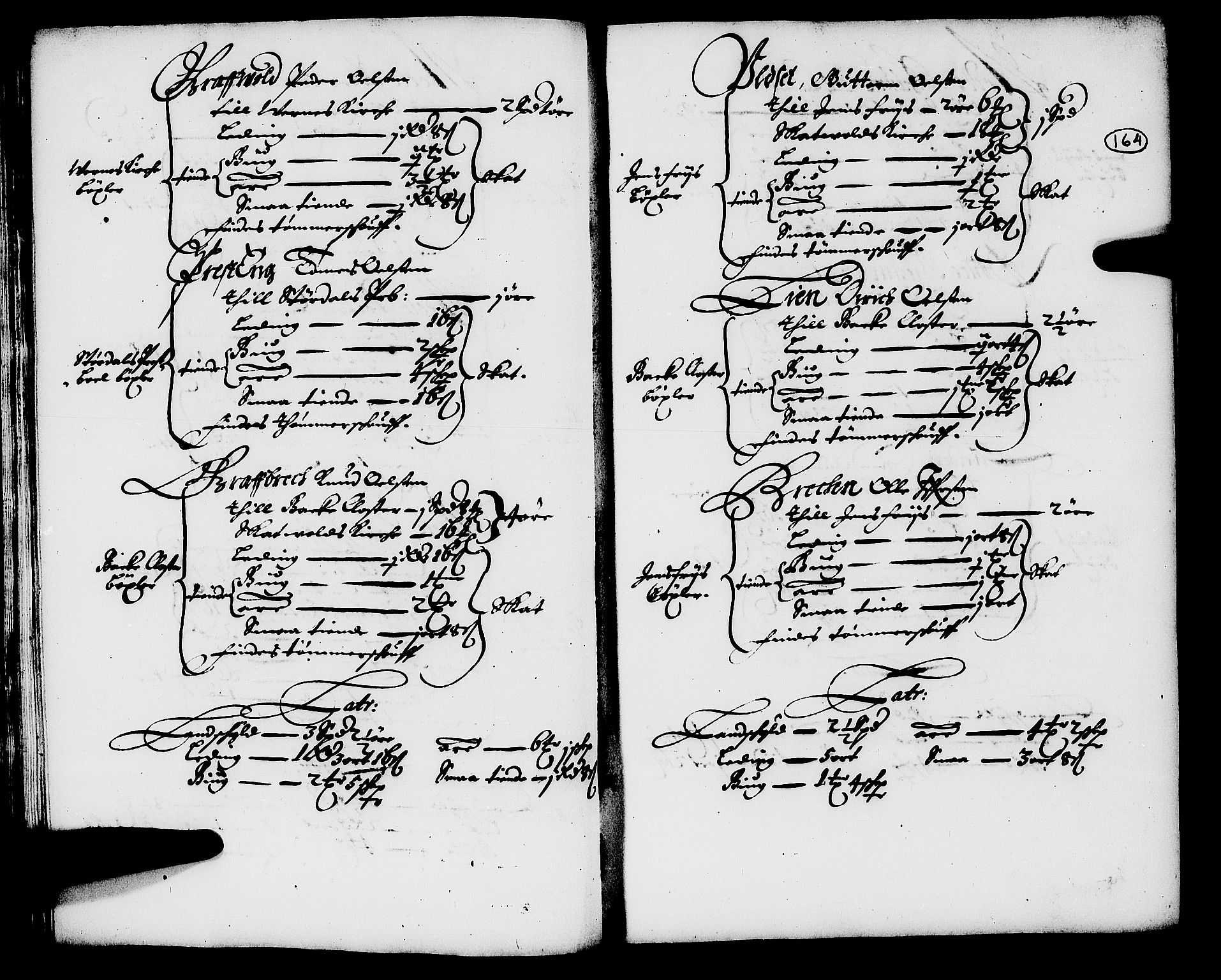 Rentekammeret inntil 1814, Realistisk ordnet avdeling, AV/RA-EA-4070/N/Nb/Nba/L0054: Stjørdal len, 1669, s. 163b-164a