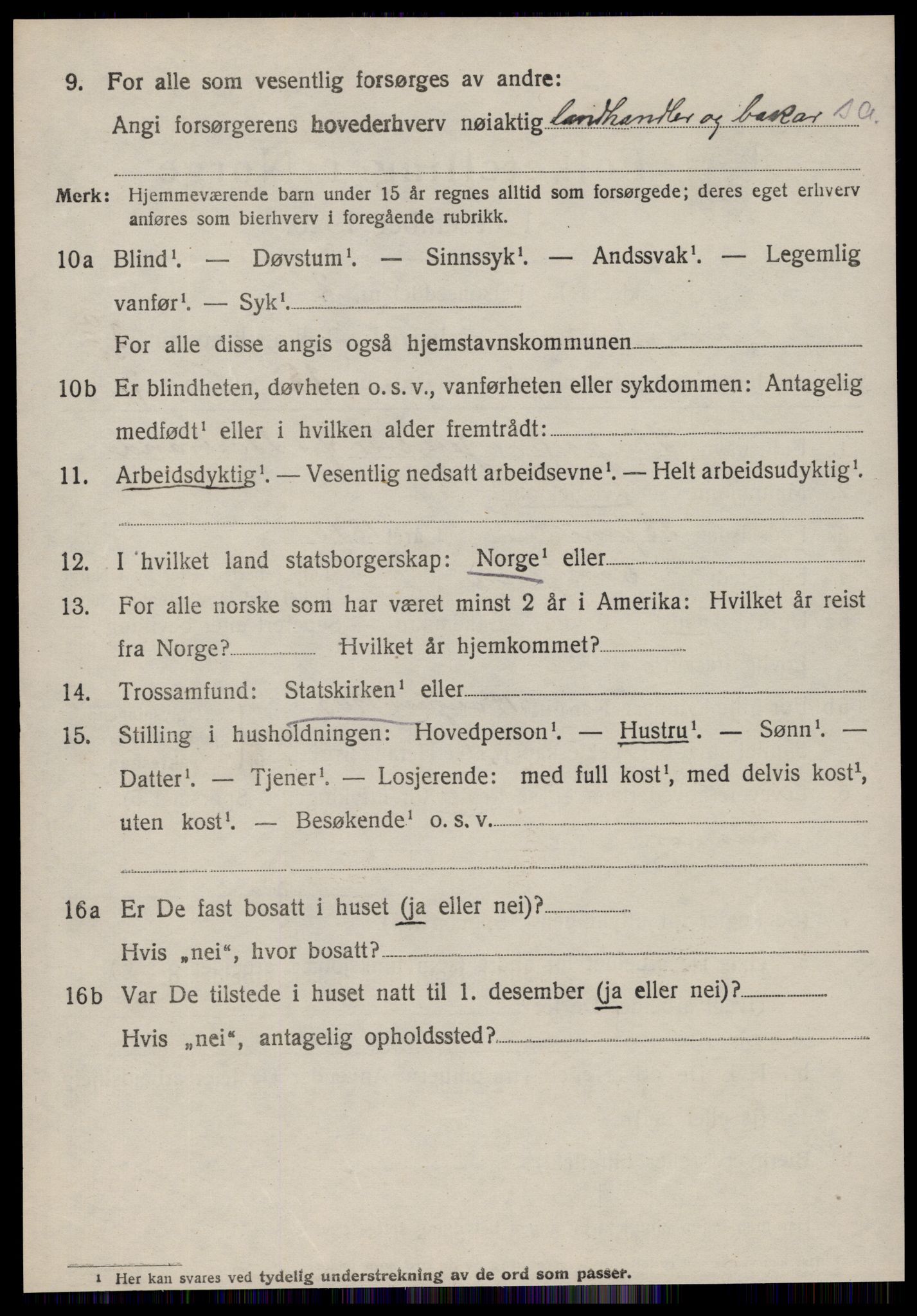 SAT, Folketelling 1920 for 1514 Sande herred, 1920, s. 2069