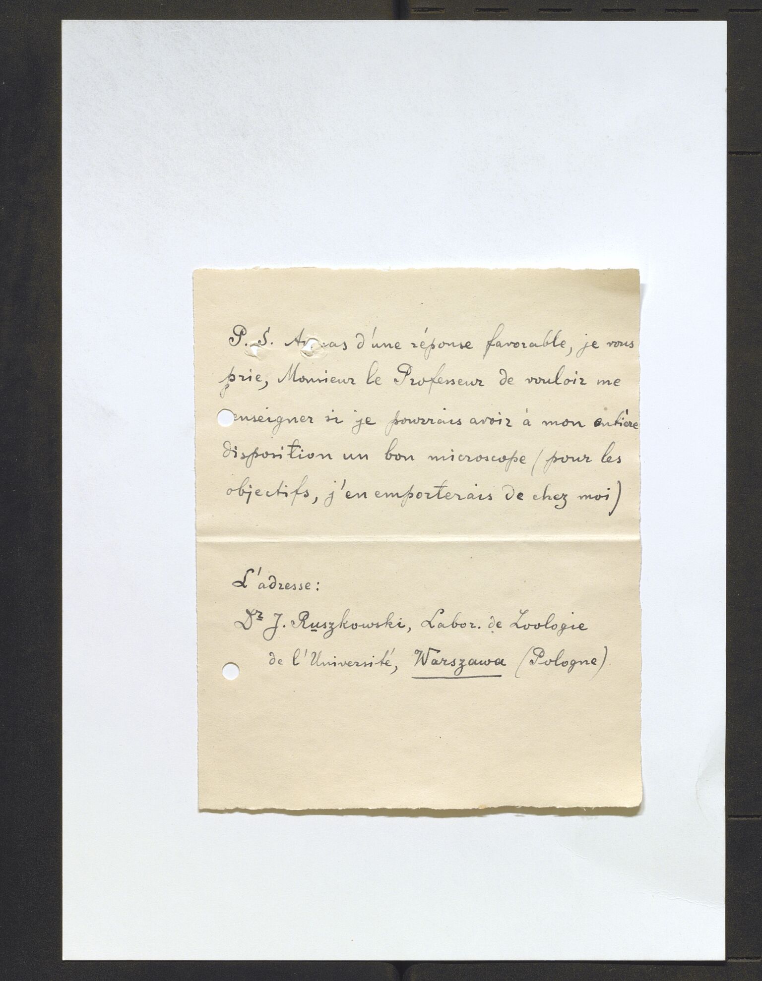 Bergens Museum, AV/SAB-A-17301/13/D/L0002: Korrespondanse , 1928-1940, s. 234