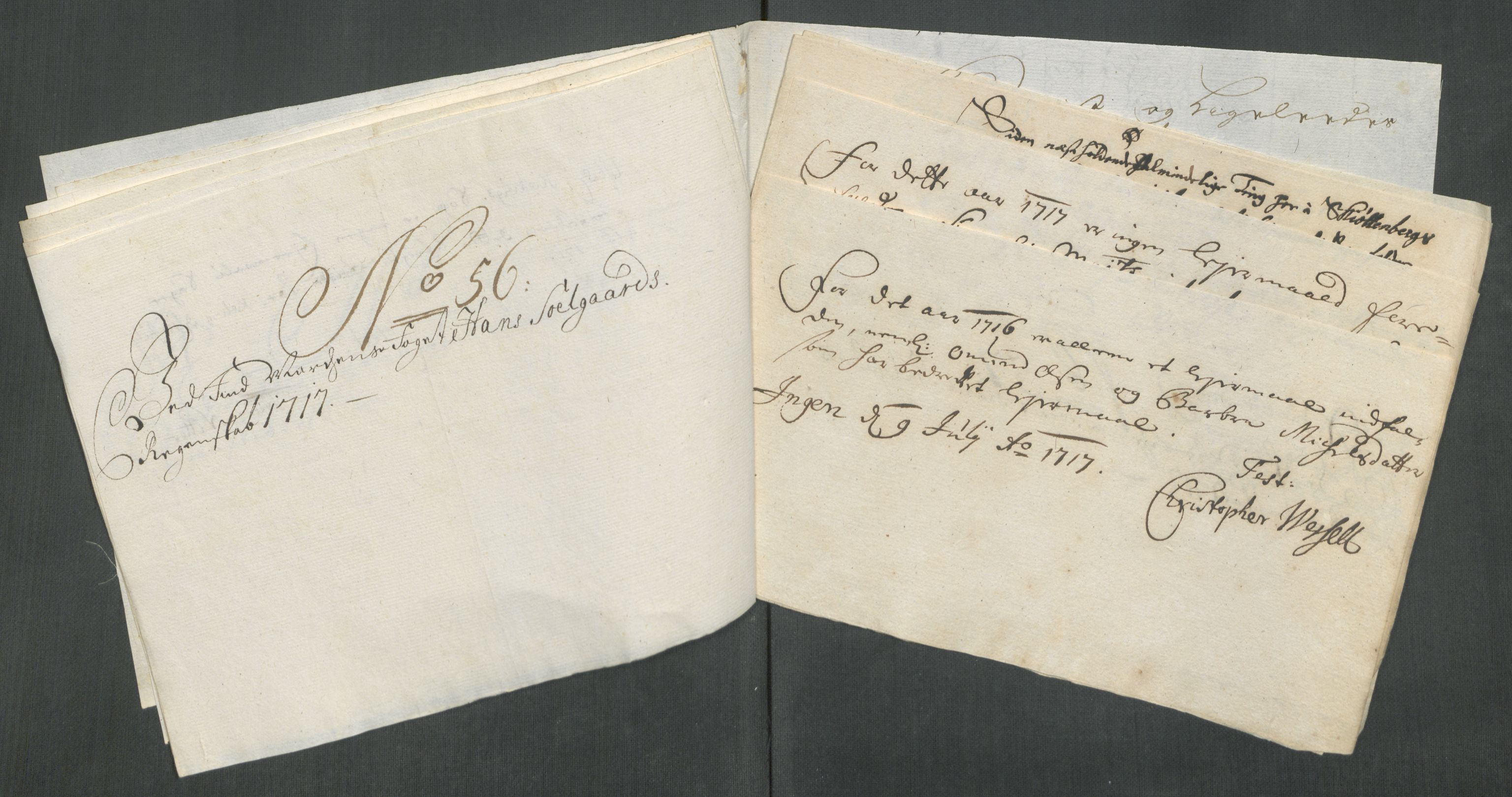 Rentekammeret inntil 1814, Reviderte regnskaper, Fogderegnskap, AV/RA-EA-4092/R69/L4857: Fogderegnskap Finnmark/Vardøhus, 1716-1718, s. 331