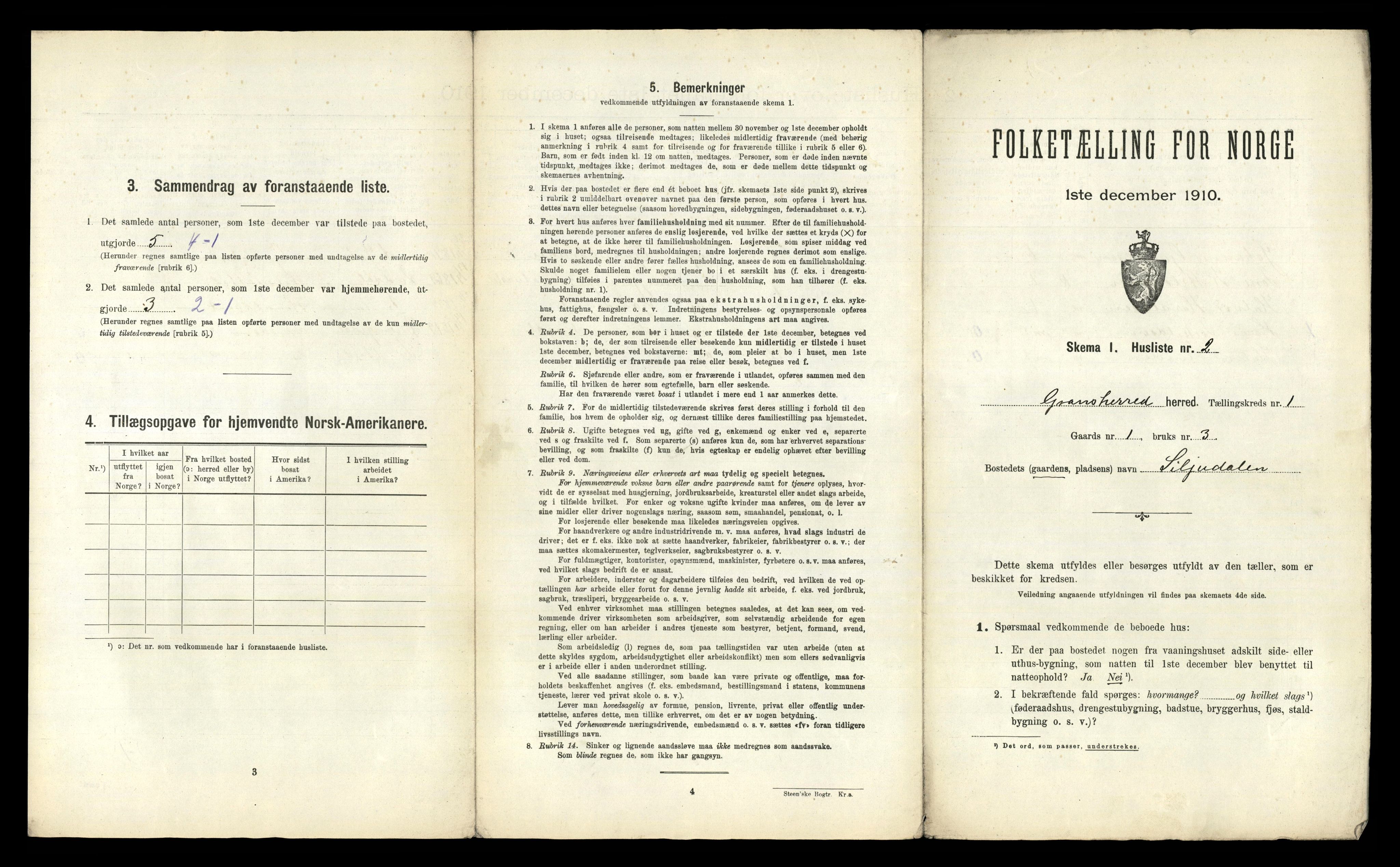 RA, Folketelling 1910 for 0824 Gransherad herred, 1910, s. 30