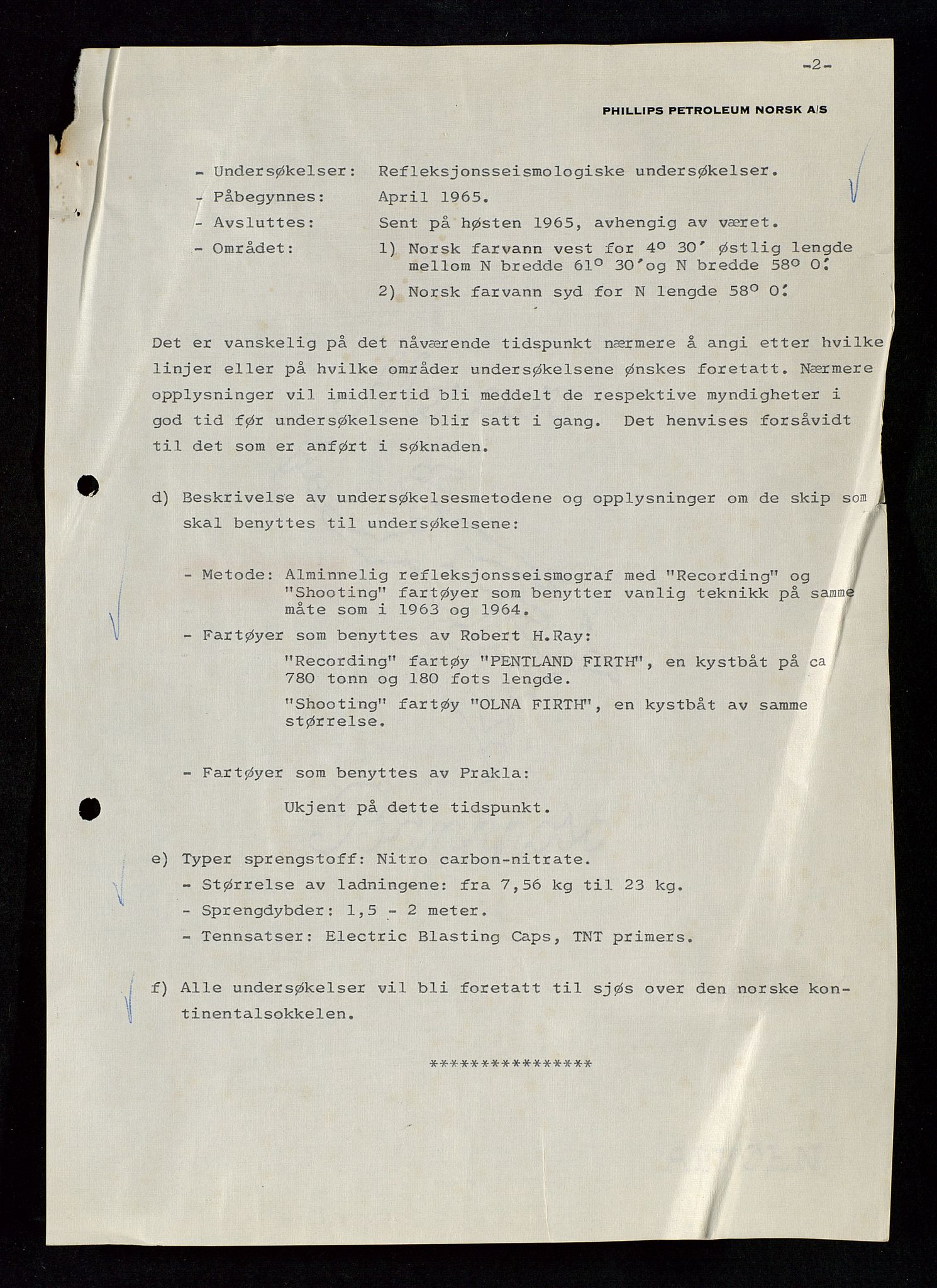 Industridepartementet, Oljekontoret, AV/SAST-A-101348/Da/L0003: Arkivnøkkel 711 Undersøkelser og utforskning, 1963-1971, s. 180