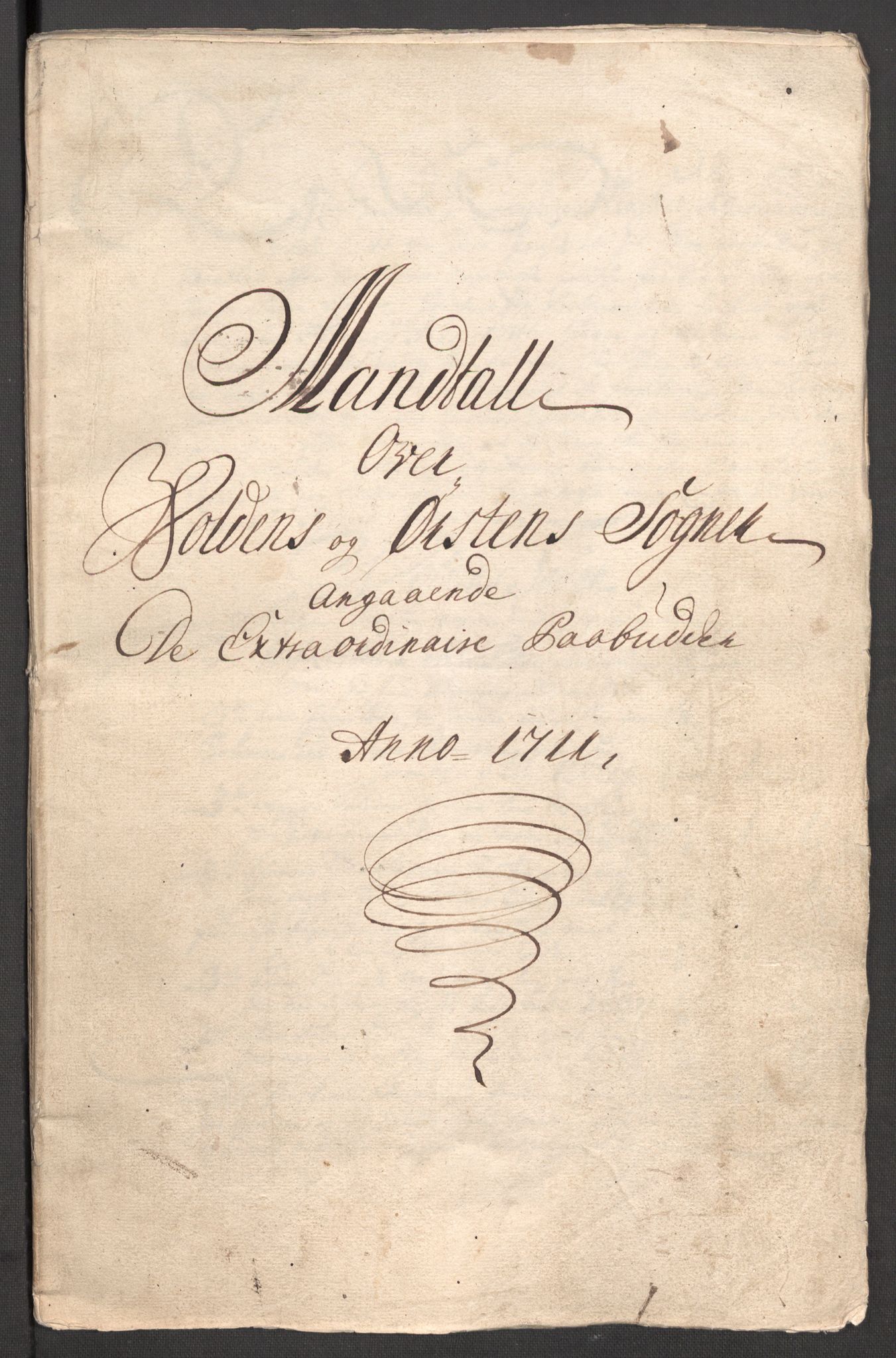 Rentekammeret inntil 1814, Reviderte regnskaper, Fogderegnskap, RA/EA-4092/R54/L3564: Fogderegnskap Sunnmøre, 1711, s. 330