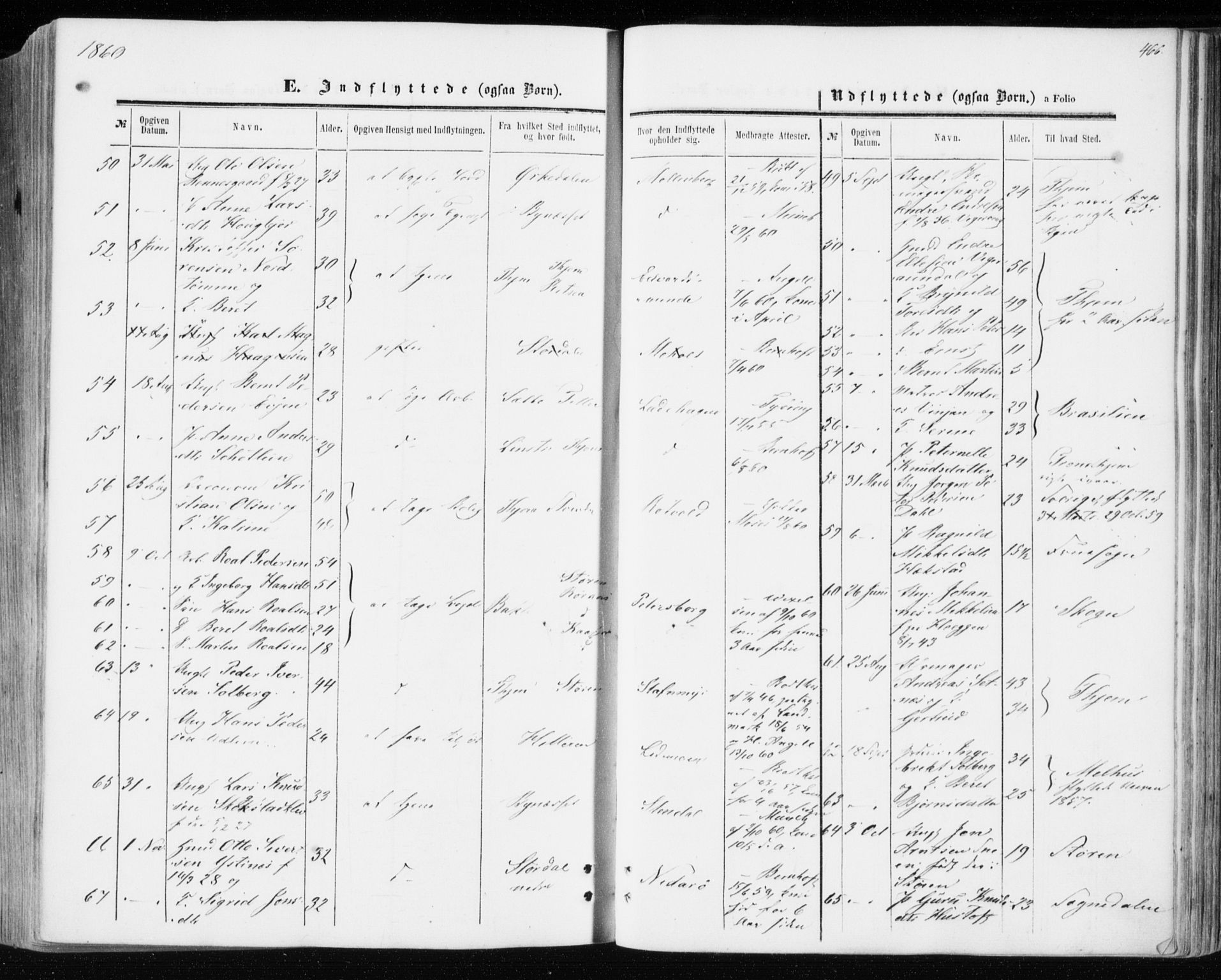 Ministerialprotokoller, klokkerbøker og fødselsregistre - Sør-Trøndelag, SAT/A-1456/606/L0292: Ministerialbok nr. 606A07, 1856-1865, s. 466