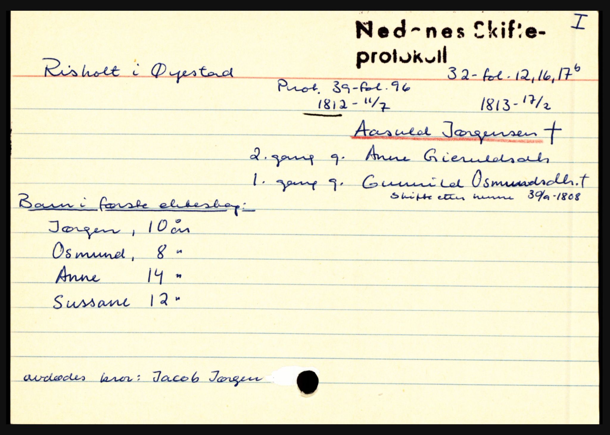 Nedenes sorenskriveri før 1824, AV/SAK-1221-0007/H, s. 23887