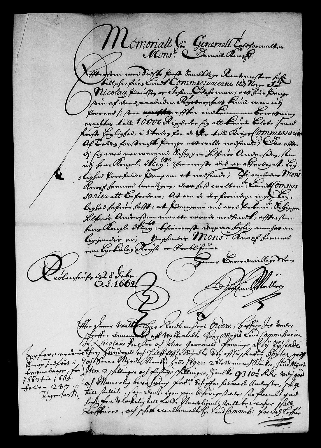 Rentekammeret inntil 1814, Reviderte regnskaper, Stiftamtstueregnskaper, Landkommissariatet på Akershus og Akershus stiftamt, AV/RA-EA-5869/R/Ra/L0019: Landkommissariatet på Akershus, 1663-1664