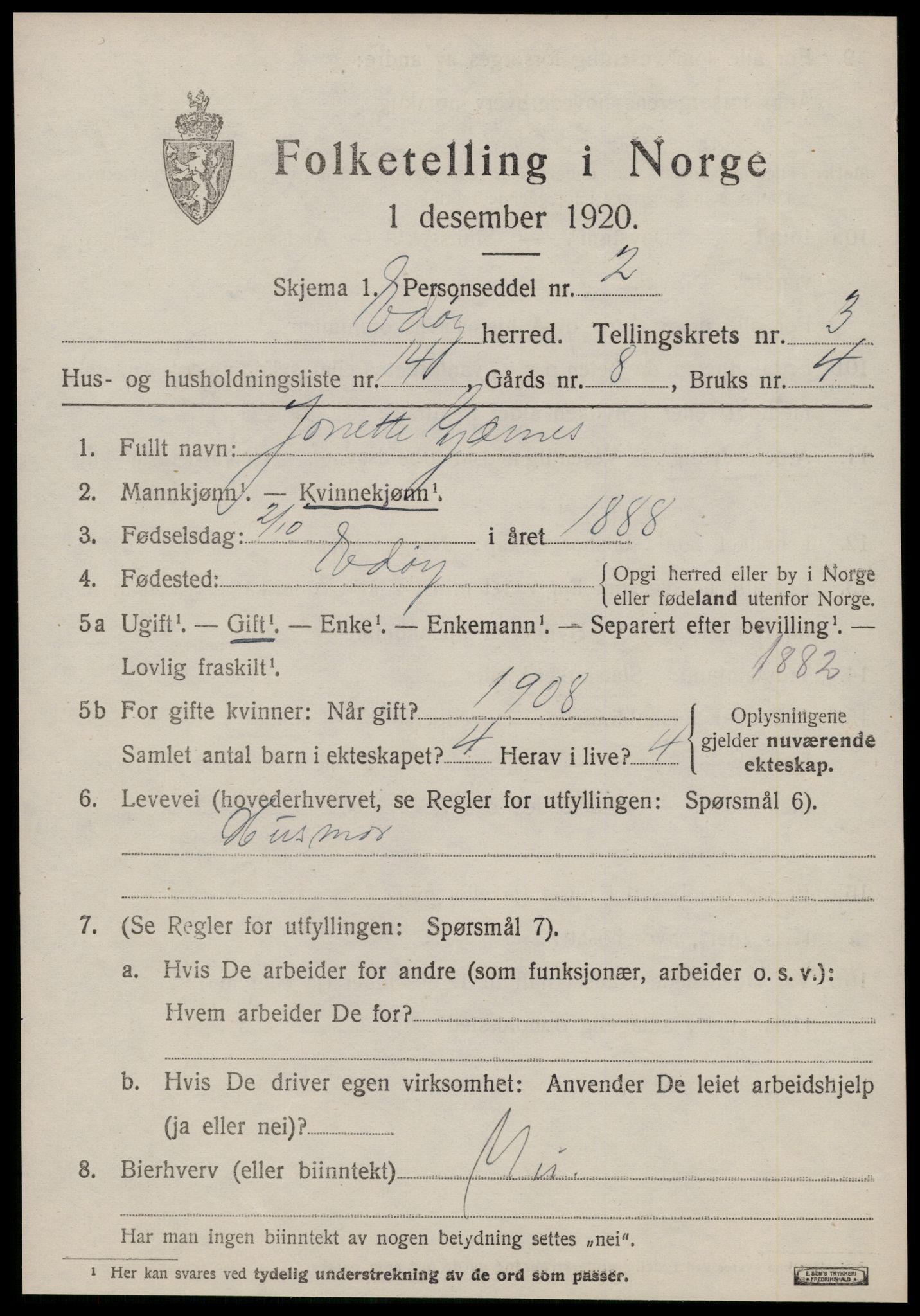 SAT, Folketelling 1920 for 1573 Edøy herred, 1920, s. 1112