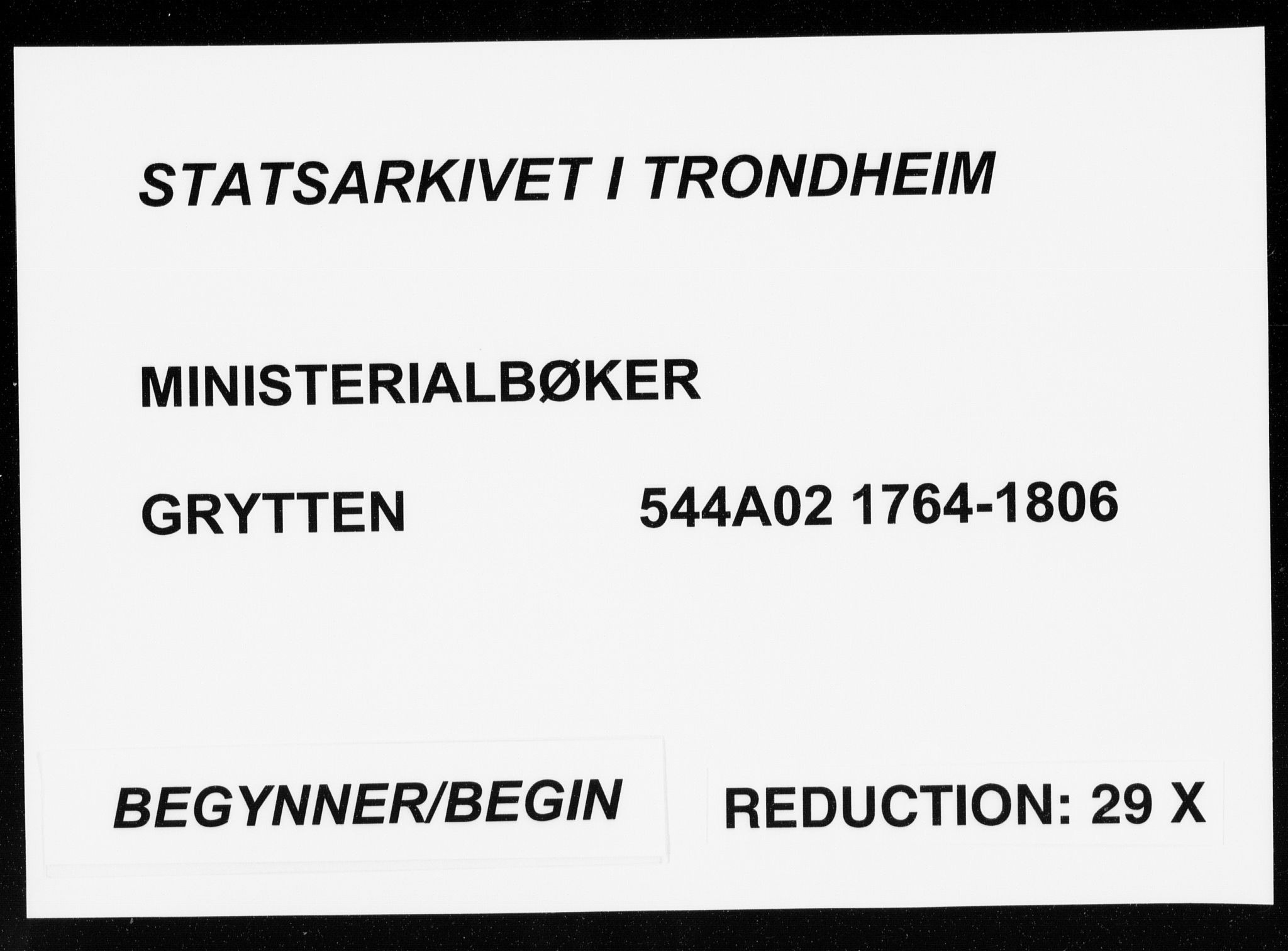 Ministerialprotokoller, klokkerbøker og fødselsregistre - Møre og Romsdal, SAT/A-1454/544/L0569: Ministerialbok nr. 544A02, 1764-1806