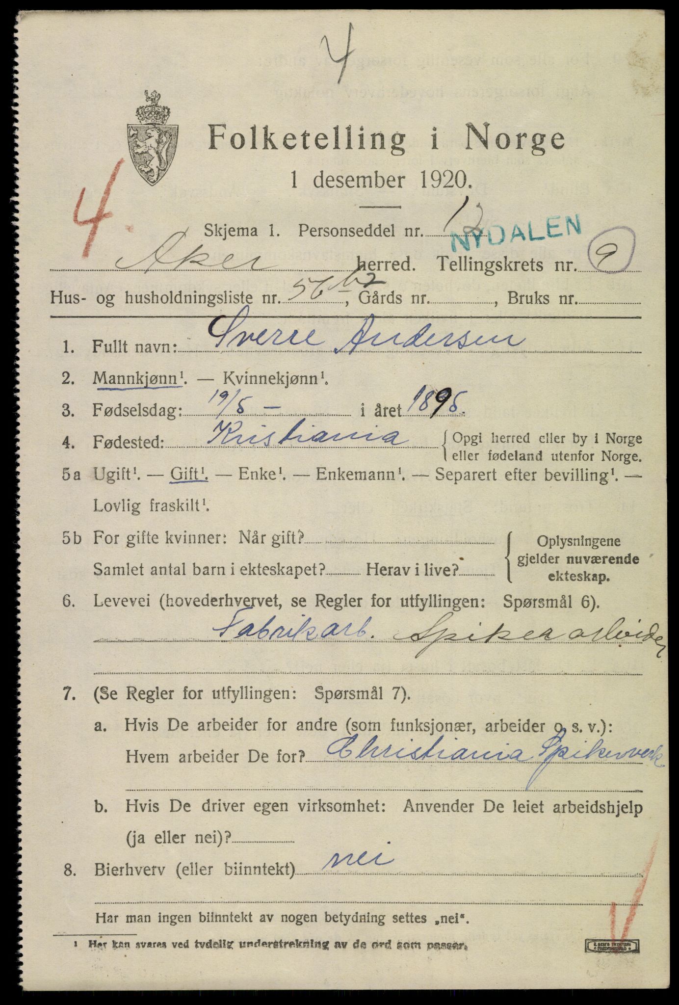 SAO, Folketelling 1920 for 0218 Aker herred, 1920, s. 62304