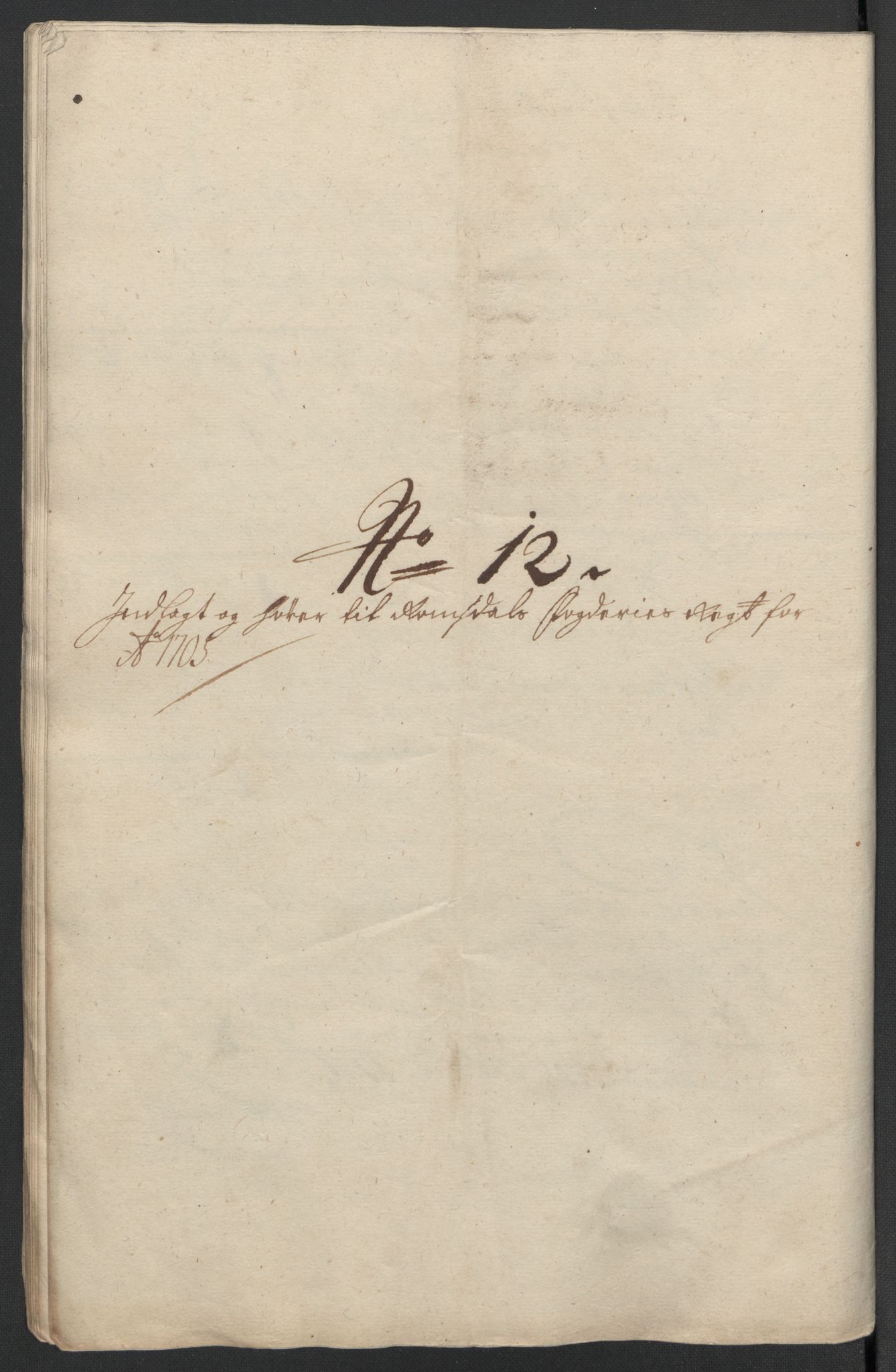 Rentekammeret inntil 1814, Reviderte regnskaper, Fogderegnskap, RA/EA-4092/R55/L3656: Fogderegnskap Romsdal, 1703-1705, s. 469