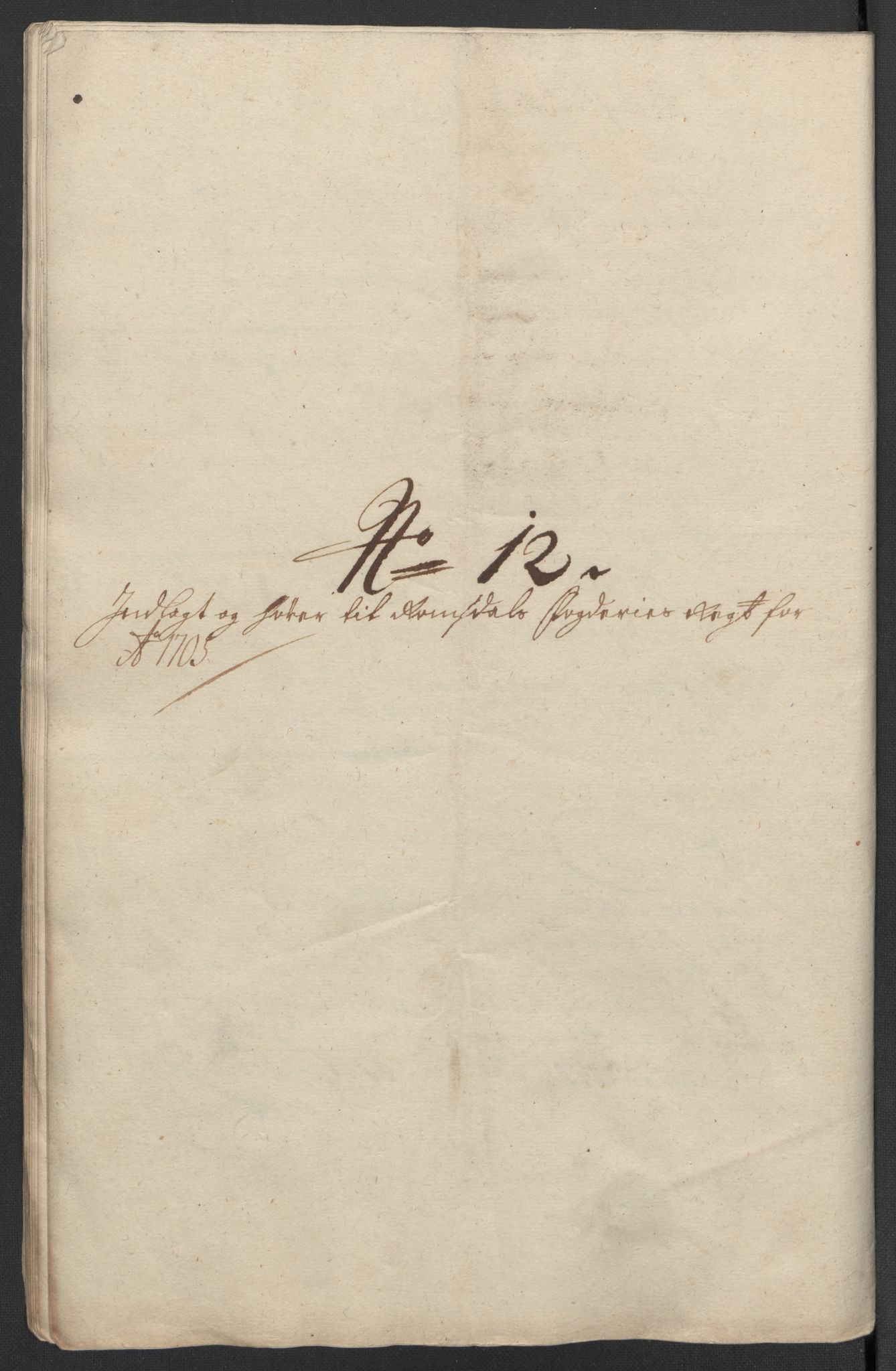 Rentekammeret inntil 1814, Reviderte regnskaper, Fogderegnskap, AV/RA-EA-4092/R55/L3656: Fogderegnskap Romsdal, 1703-1705, s. 469