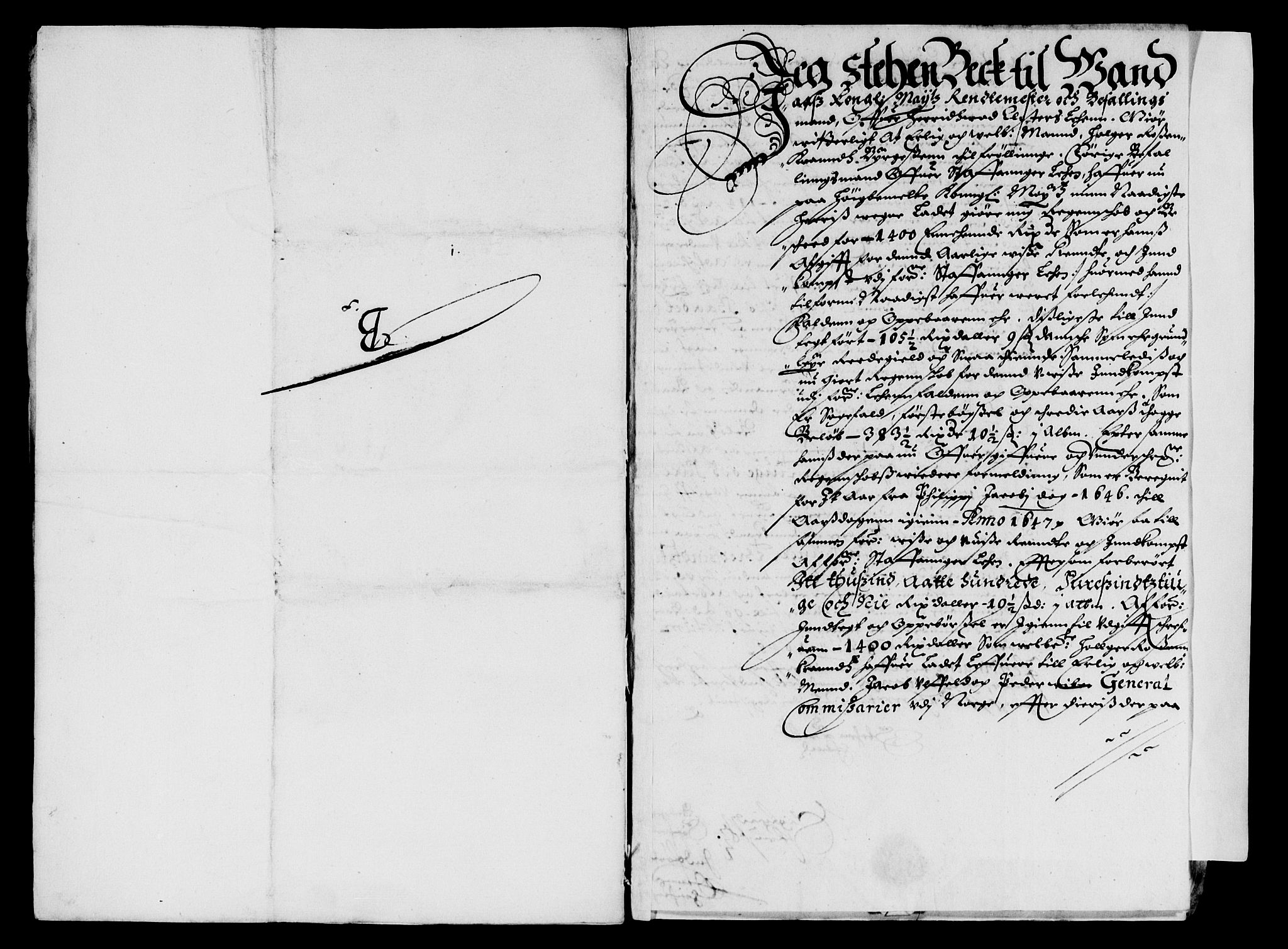 Rentekammeret inntil 1814, Reviderte regnskaper, Lensregnskaper, AV/RA-EA-5023/R/Rb/Rbs/L0031: Stavanger len, 1646-1649