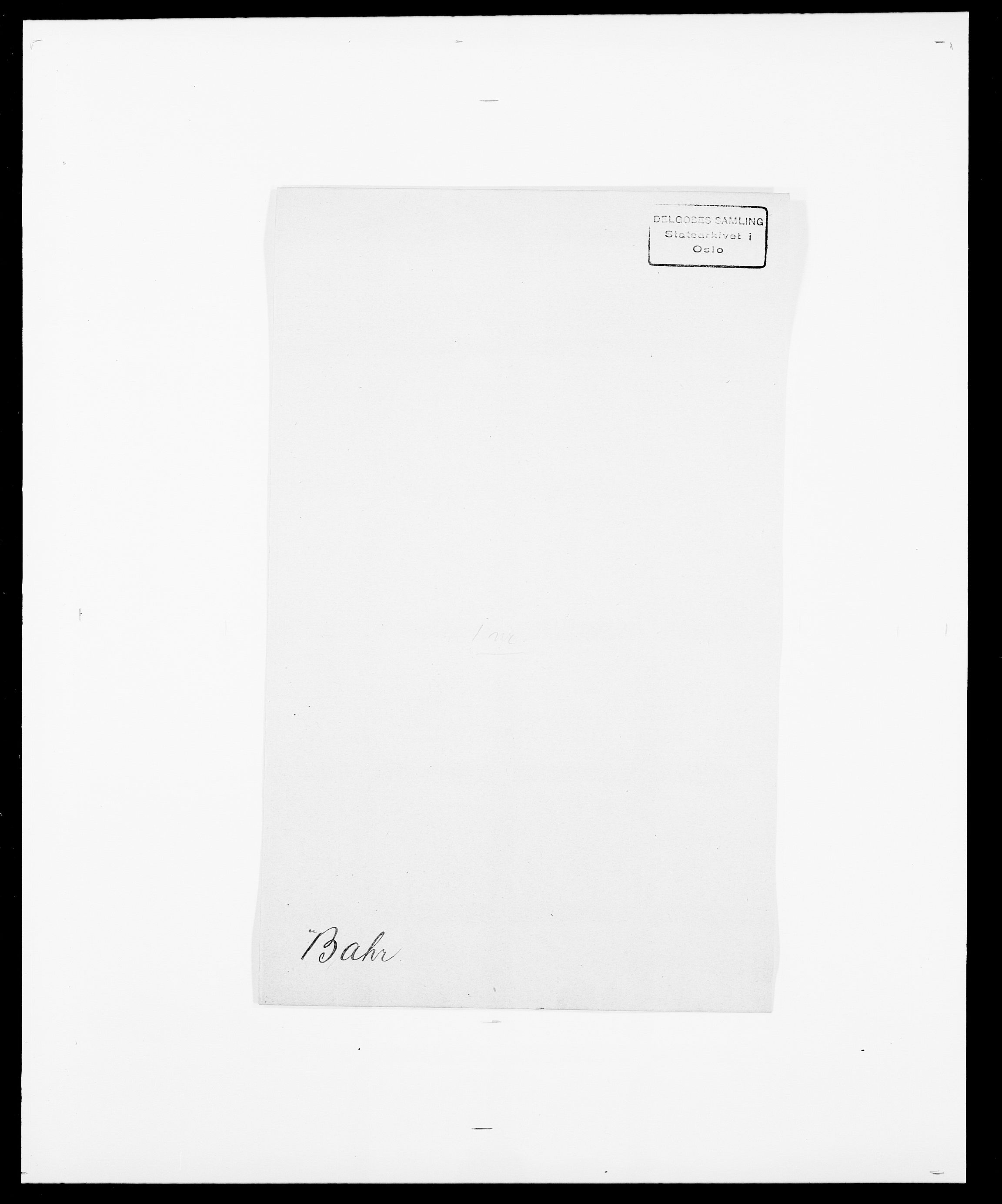 Delgobe, Charles Antoine - samling, AV/SAO-PAO-0038/D/Da/L0003: Barca - Bergen, s. 140